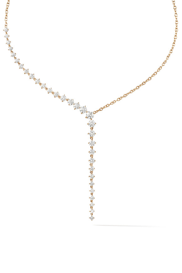 Melissa Kaye Aria Diamond Cascade Necklace