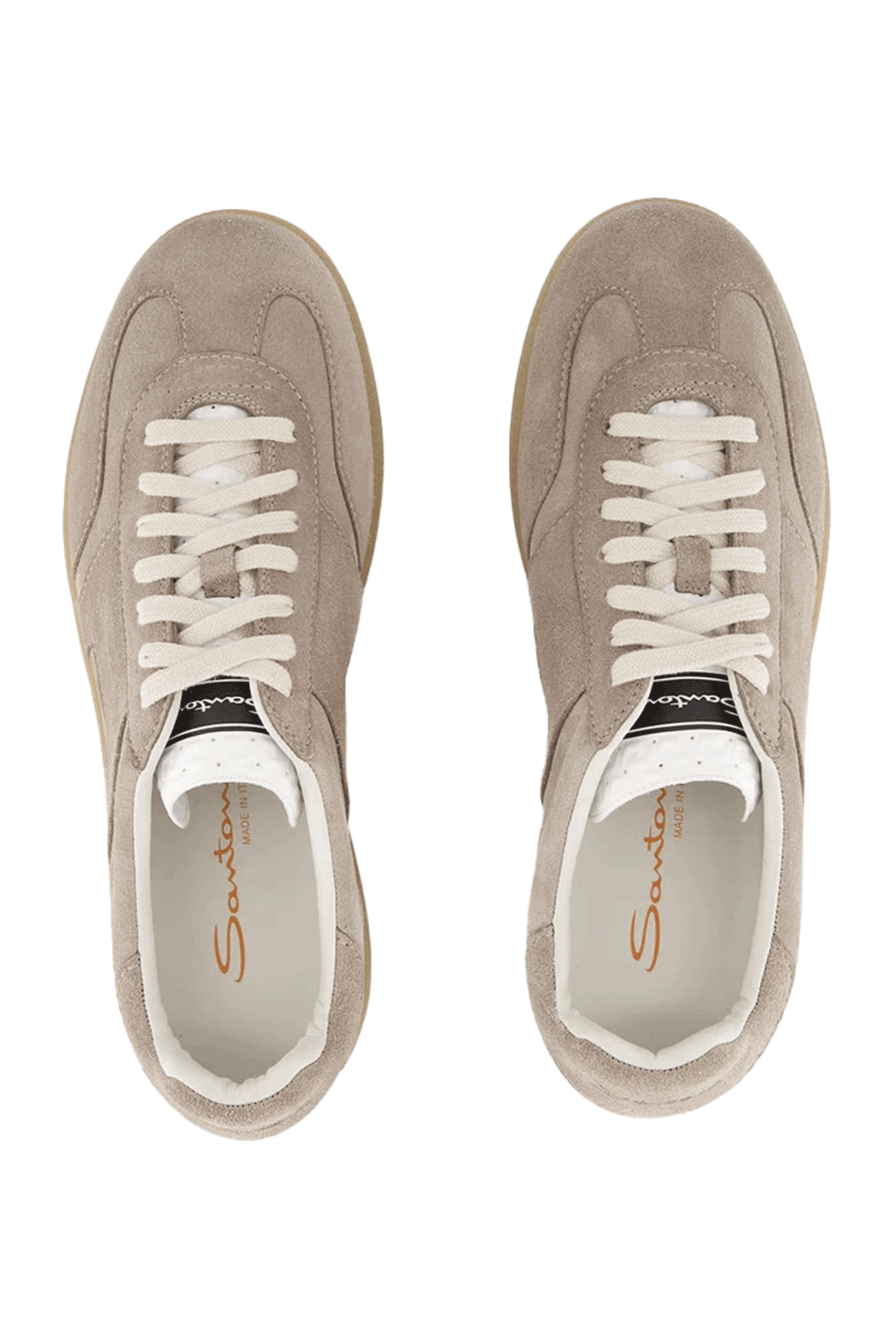 スニーカー SANTONI Men Sneakers MBPL22072FARTSE2 50 Beige SANTONI: Sneakers men - Brown | Santoni sneakers