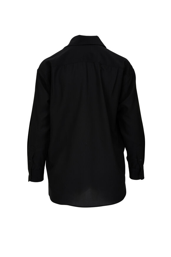 Nili Lotan - Julien Black Silk Shirt