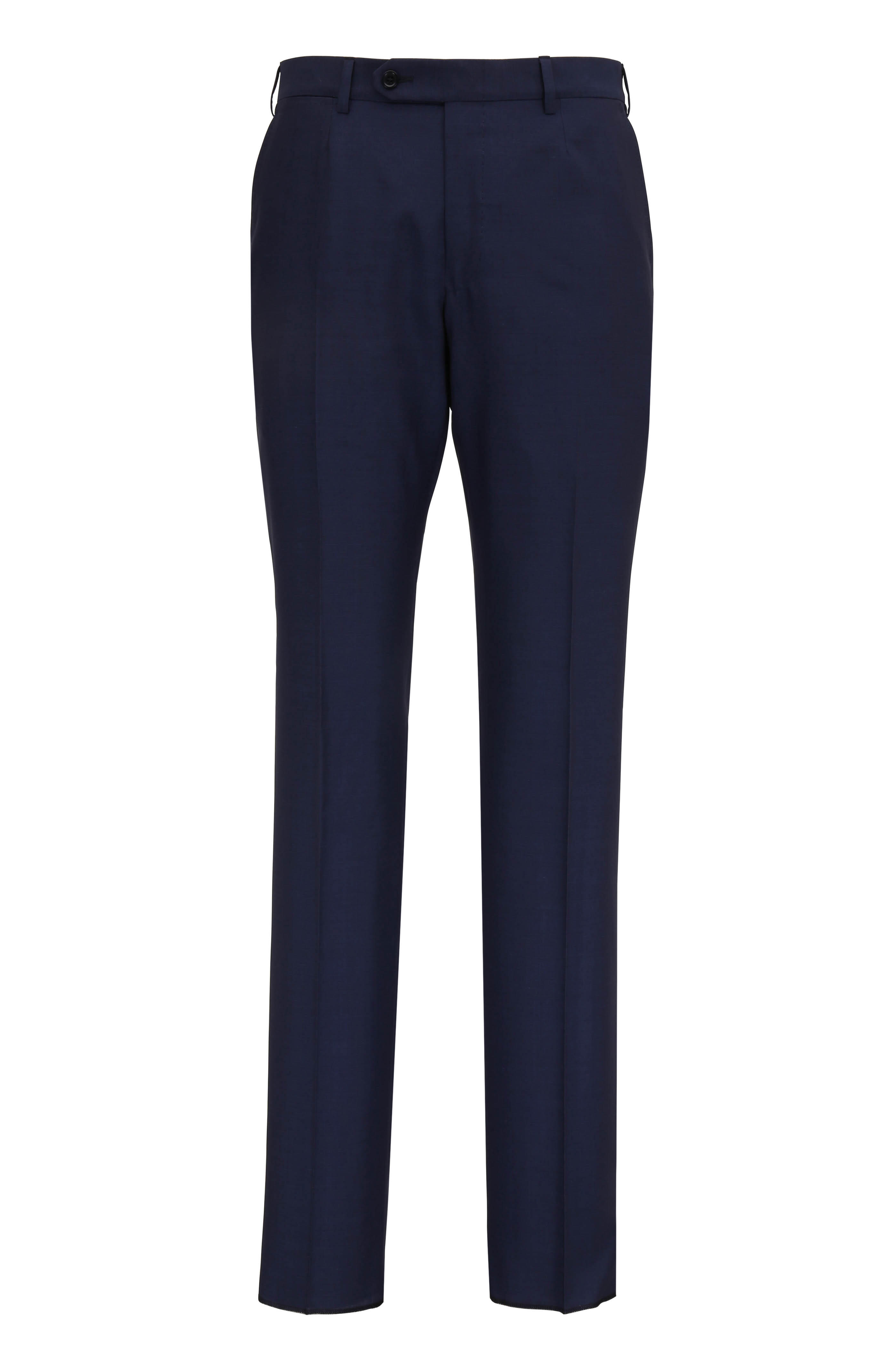 Zegna - Leggerissimo Navy Blue Wool & Silk Suit