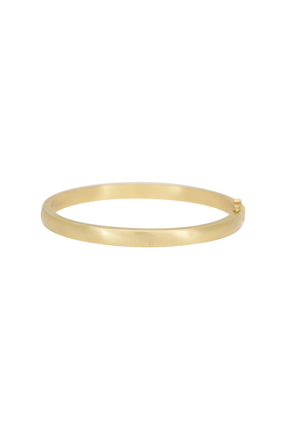Jenna Blake Mixed Gemstone Bangle Bracelet - view 2