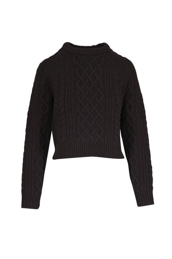 Nili Lotan Cora's Brown Wool Sweater