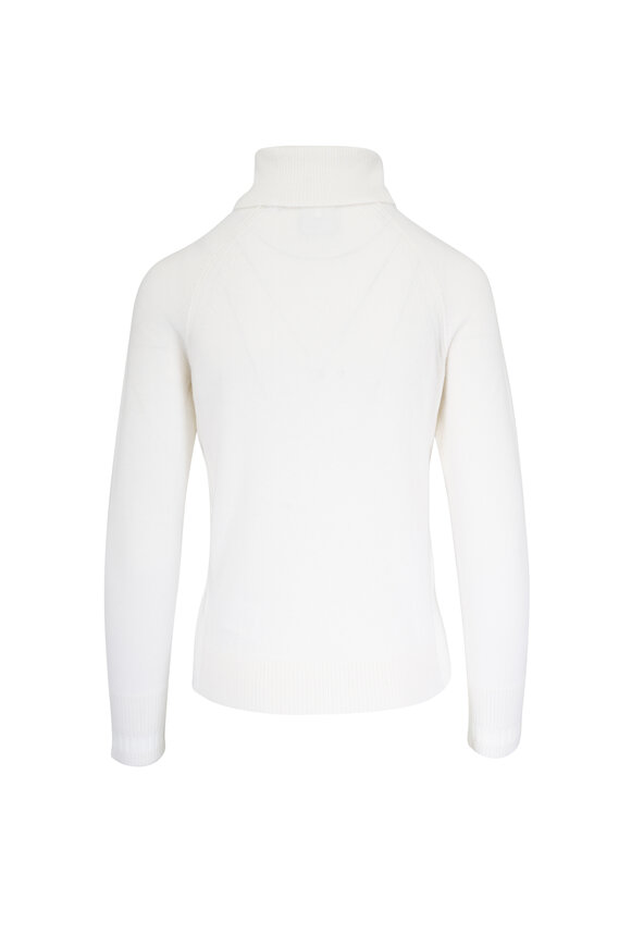 Bogner Vaiana Off White Wool & Cashmere Sweater - view 2