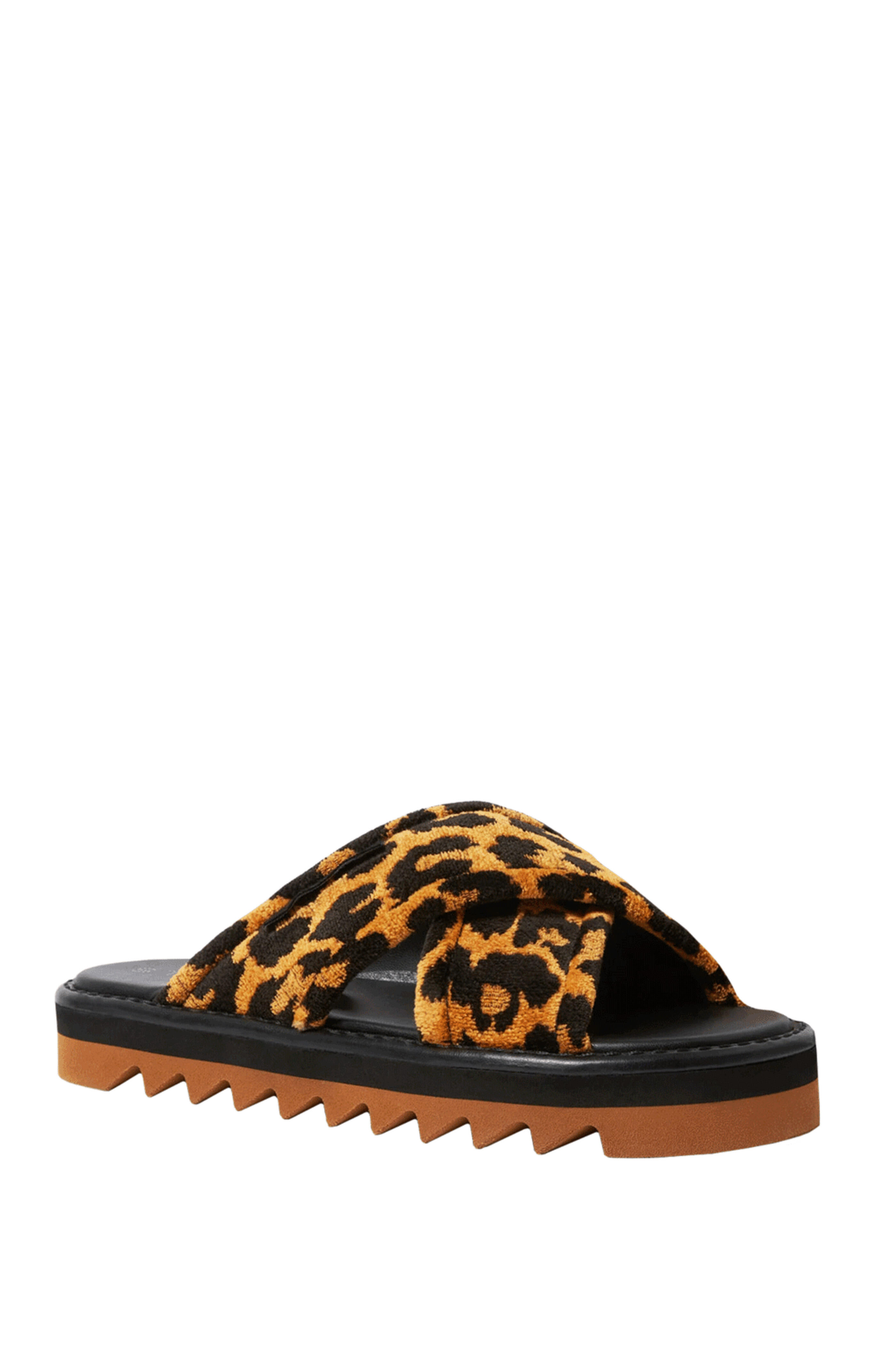 サンダル・ミュール Stella Mccartney Sandal Elyse Stella McCartney - Sneak-Elyse Twisted Sandal in Leopard
