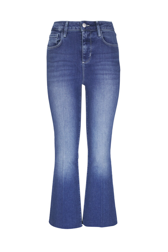 L'Agence Kendra Medina Crop Flare Jean
