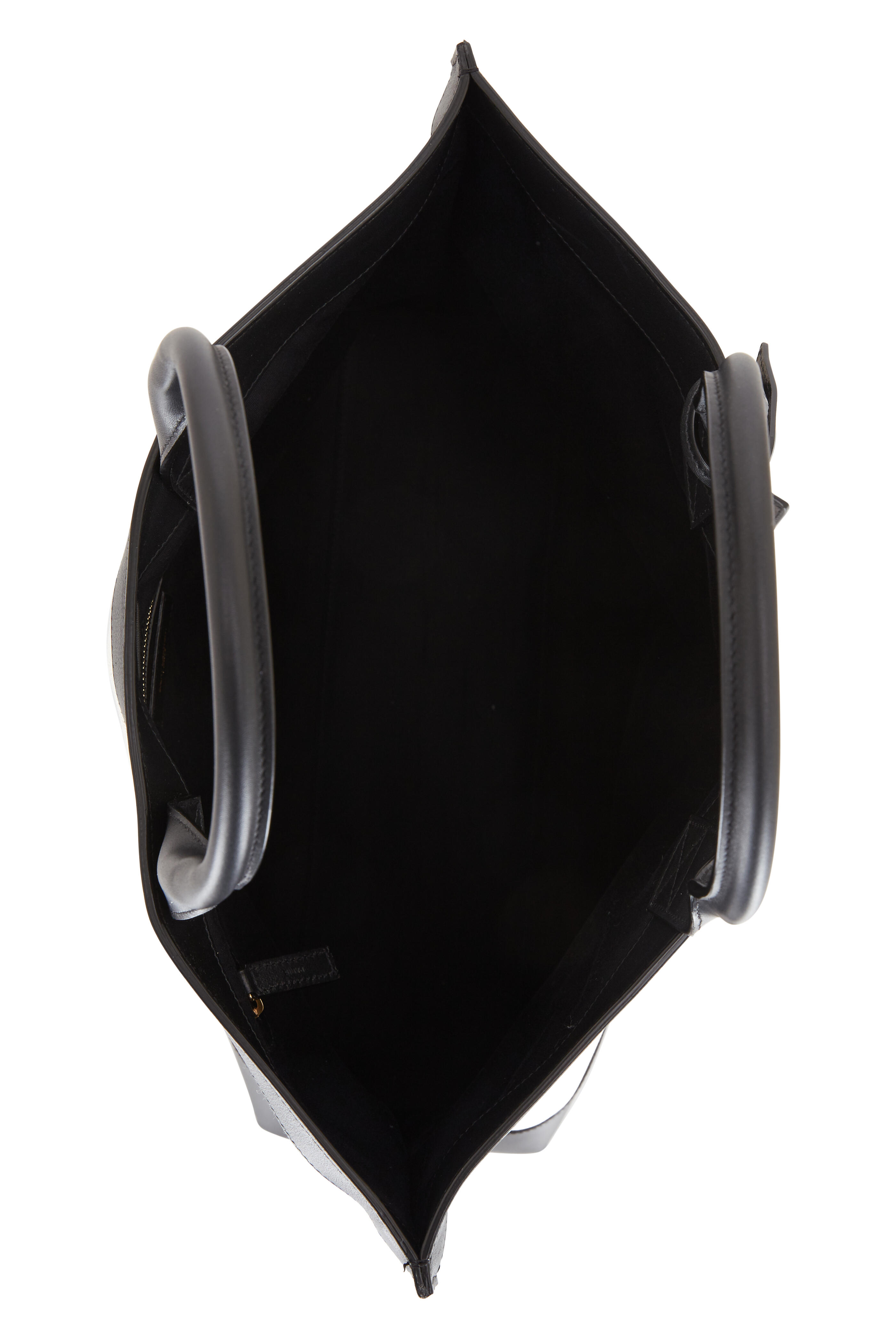 Saint Laurent - Cabas Two-Tone Tote Bag