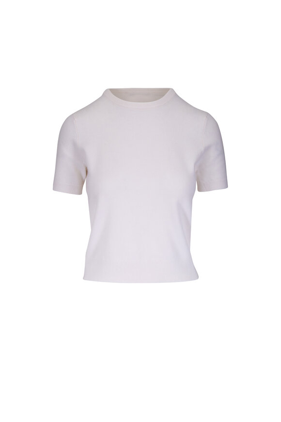 Vince Off White Wool & Cashmere Sweater - view 1