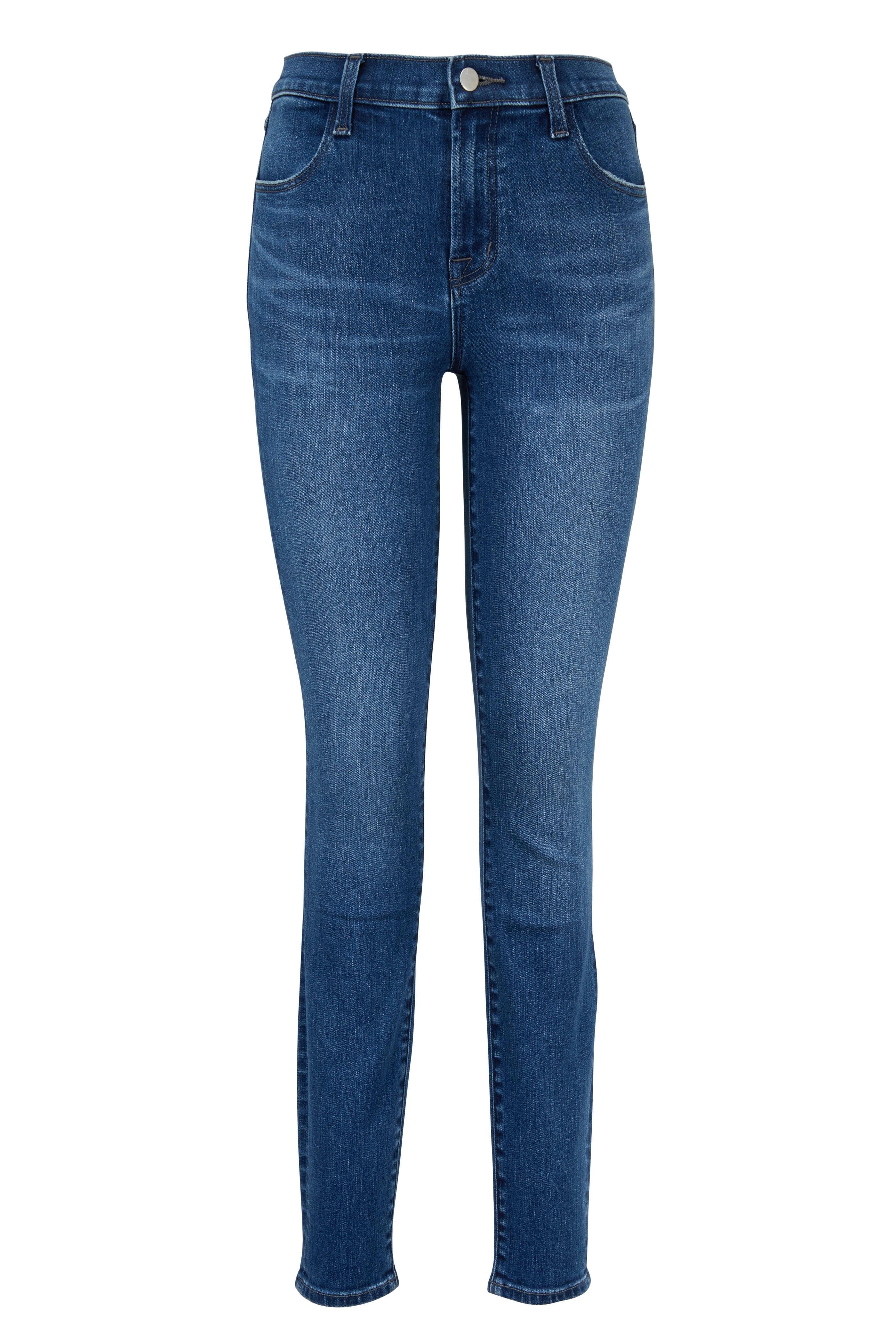 J Brand - Maria Polaris High-Rise Super Skinny Jean
