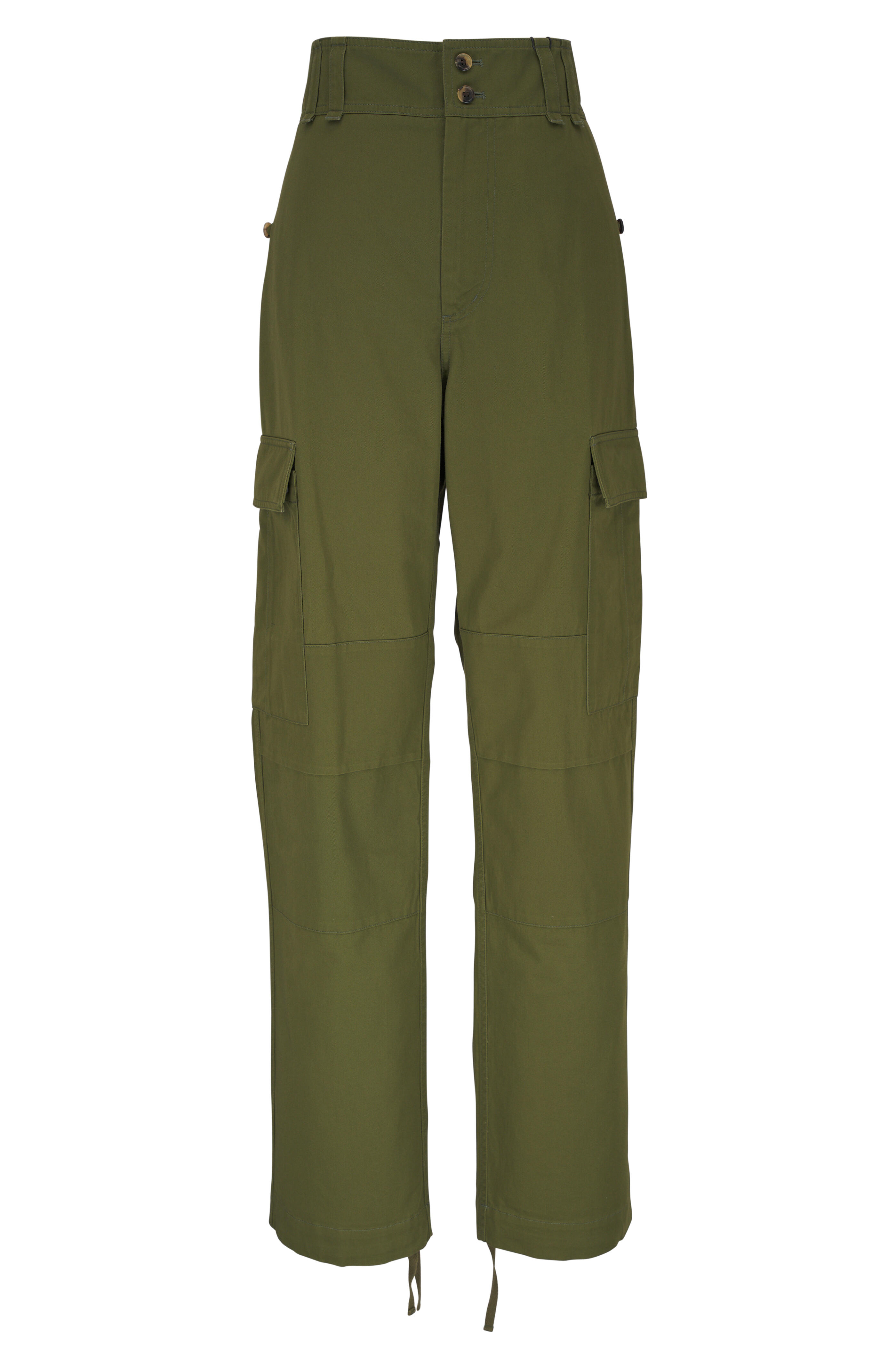 【関税&送料込】Saint Laurent Silk Crepe Trousers Saint Laurent - Chocolate Silk Crepe Pant | Mitchell Stores