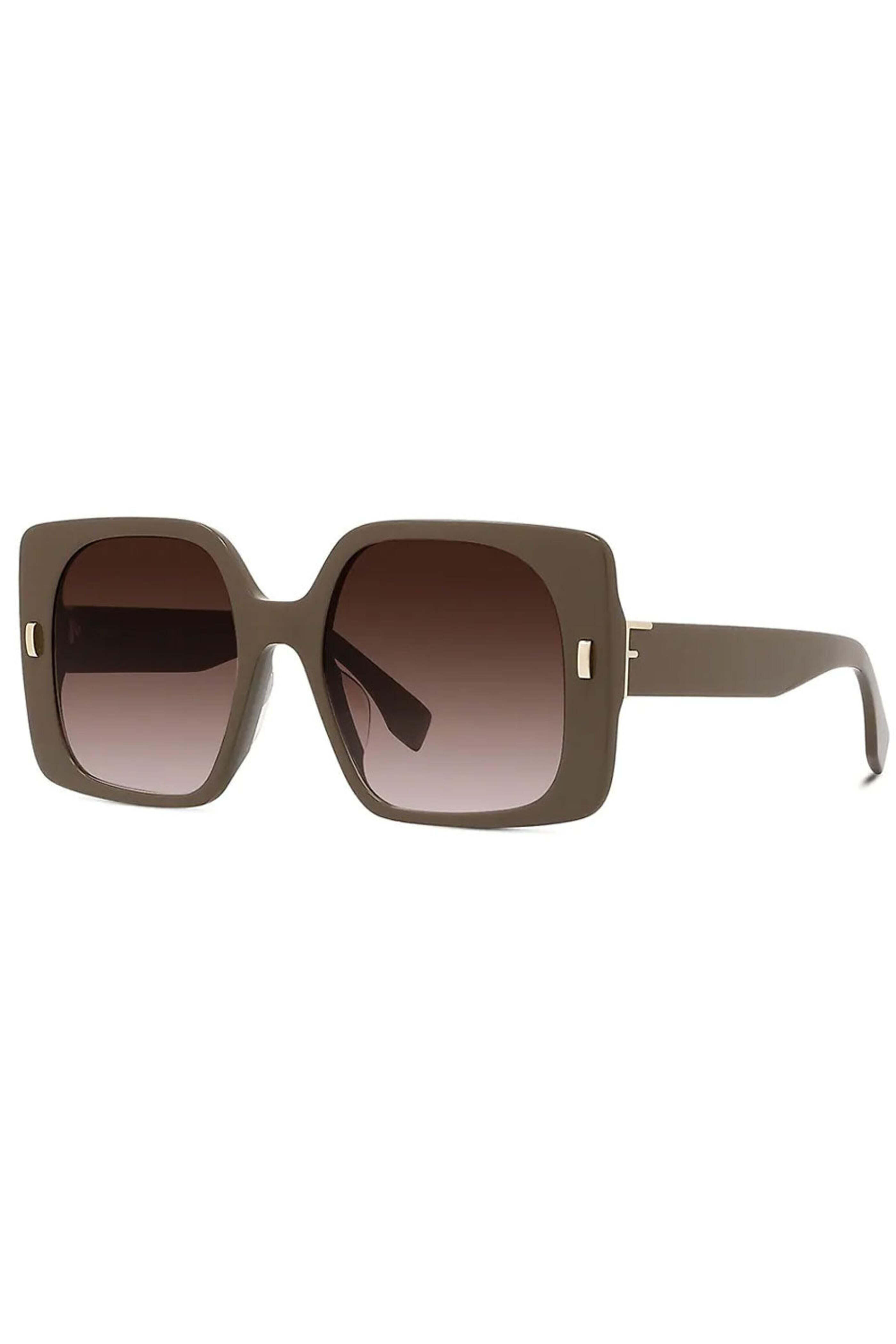 Fendi Sunglasses - First Square Sunglasses in Brown
