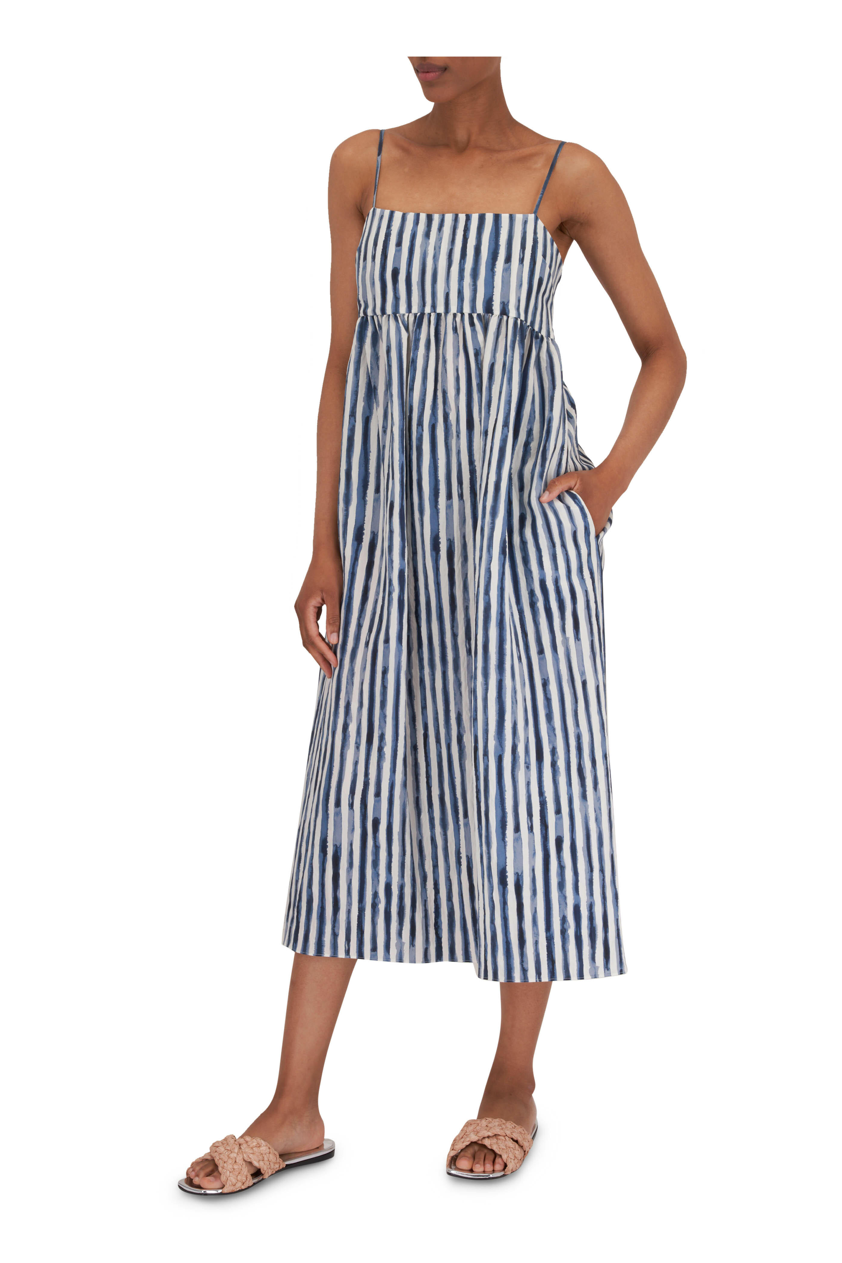 Vince 2024 striped dress