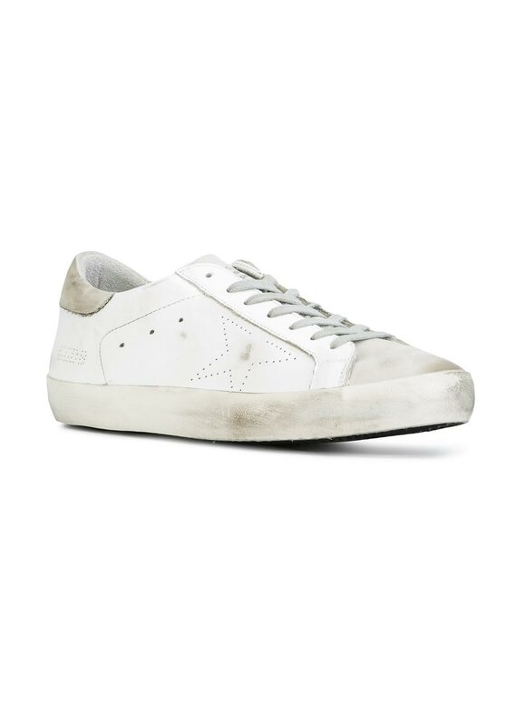 Golden Goose - Men's Superstar White Leather Sneaker