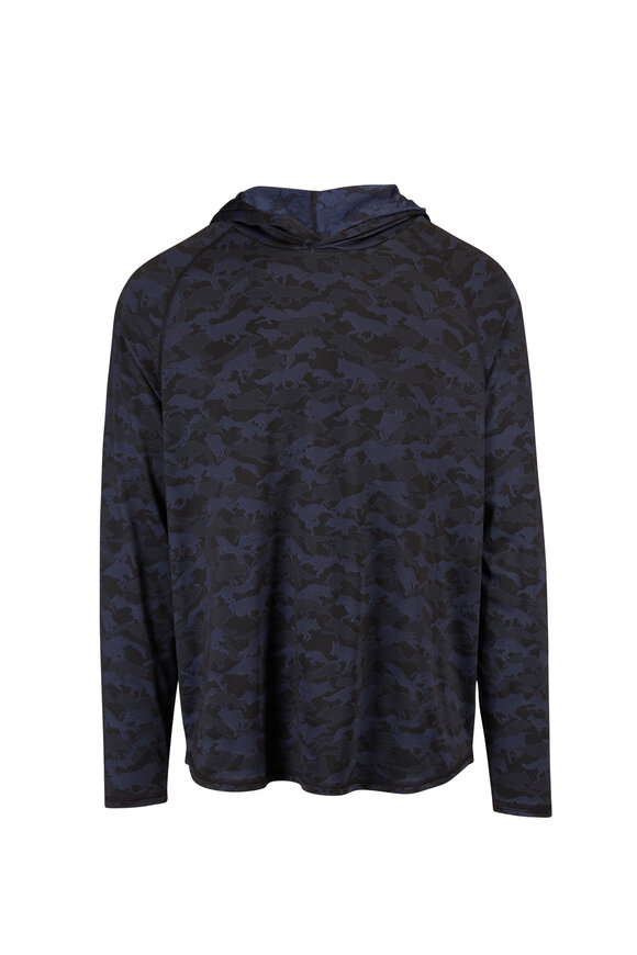 Greyson Navy Blue Wolfpack Sport Hoodie - view 1