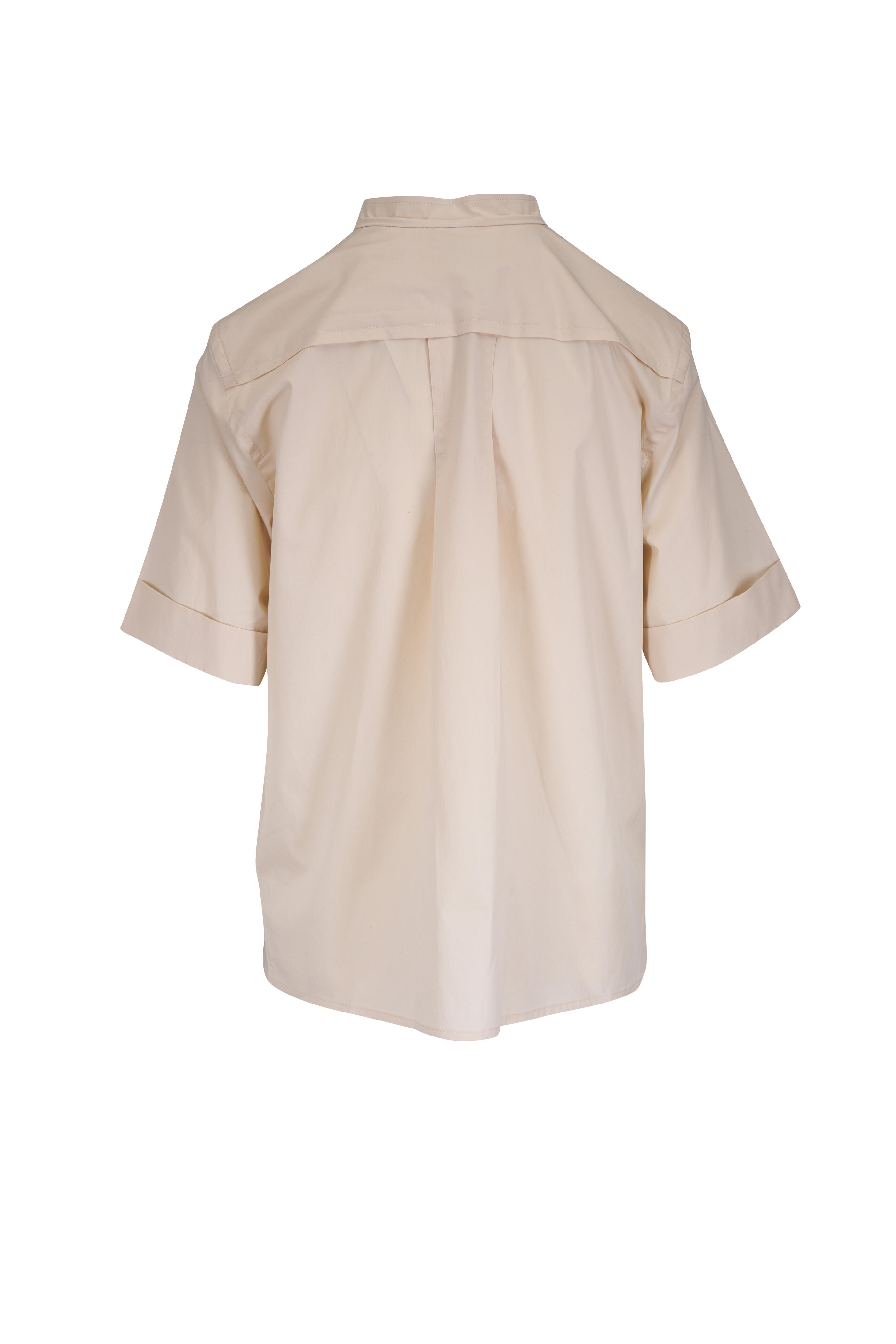 Bogner - Avril Sand Stand Collar Blouse