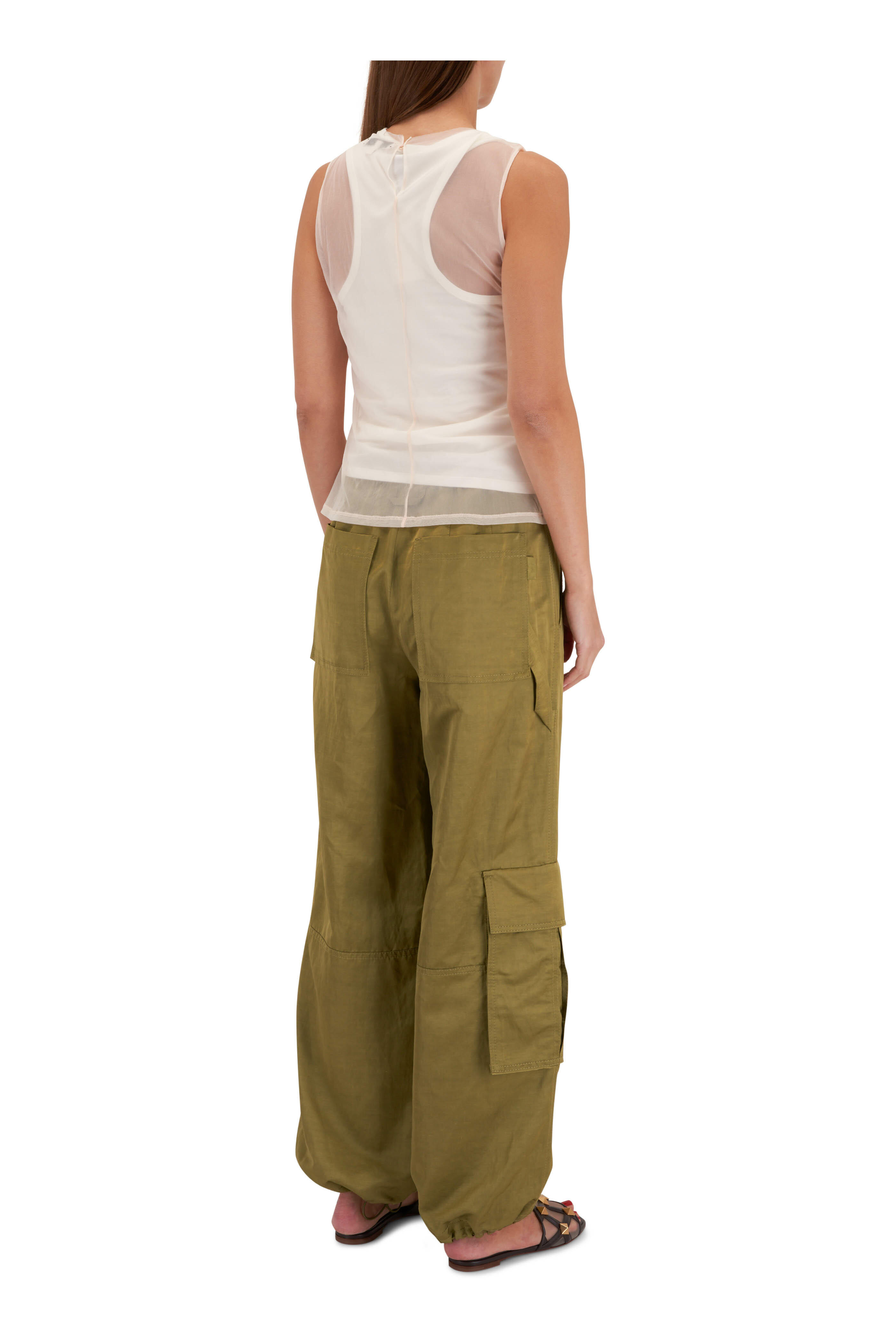 Dorothee Schumacher - Slouchy Coolness Olive Green Cargo Pant