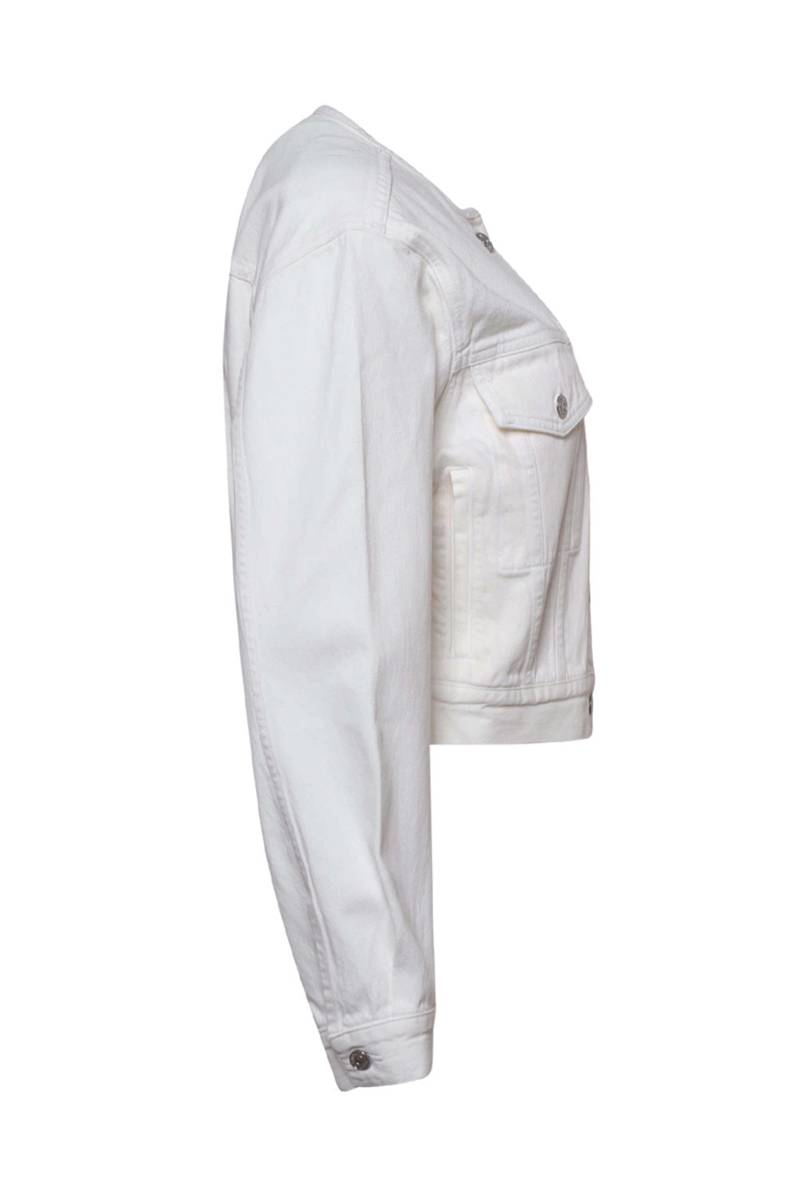 Citizens of Humanity - Renata Collarless Denim Jacket in Pashmina