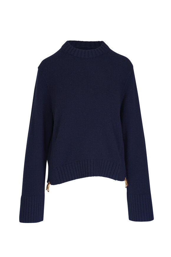 Dorothee Schumacher - Modern Statements Navy Blue Sweater 