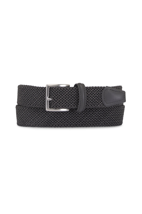 Anderson's Dark Gray Woven Belt