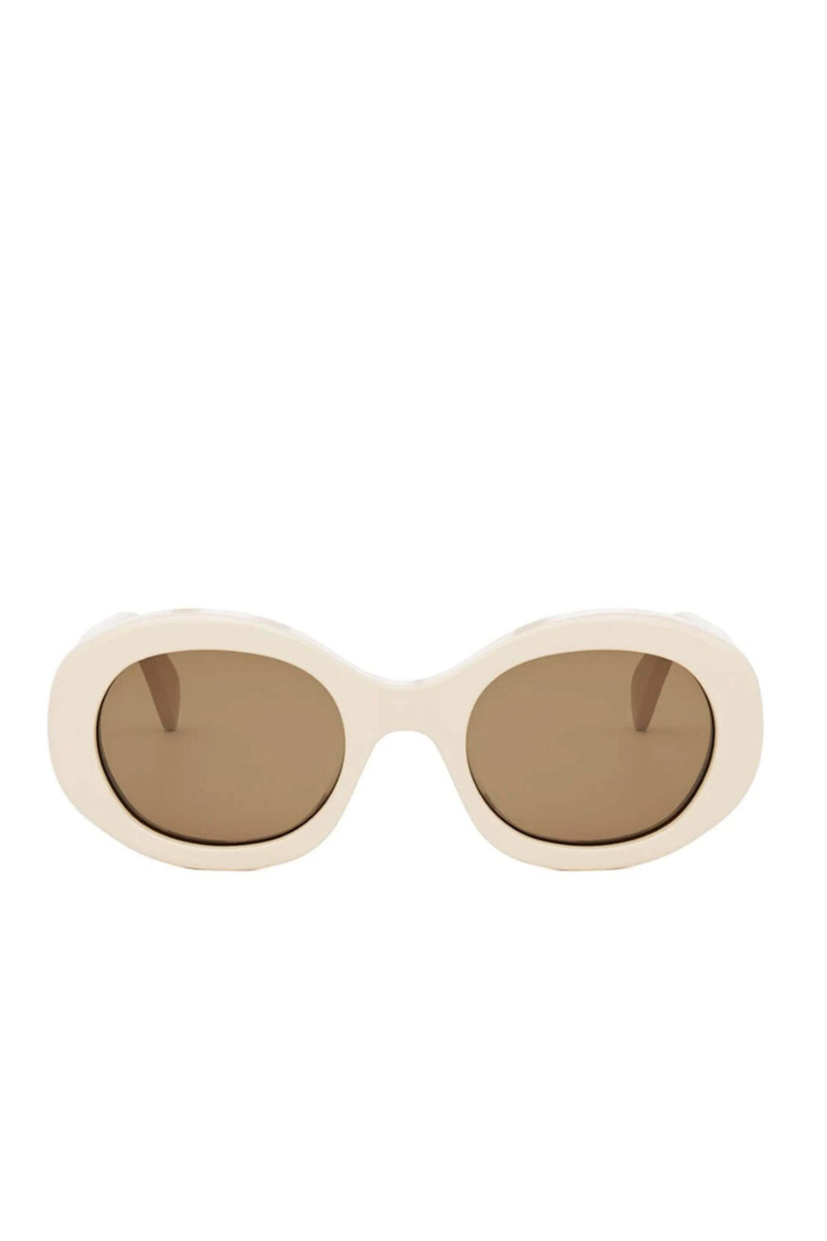 Celine Sunglasses - Triomphe Sunglasses in Shiny Beige