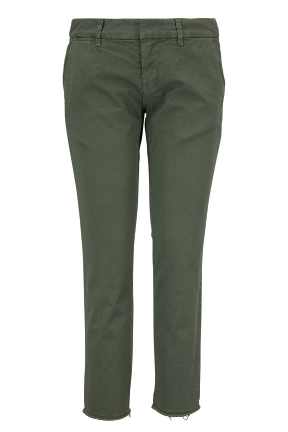 Nili Lotan East Hampton Camo Green Pant