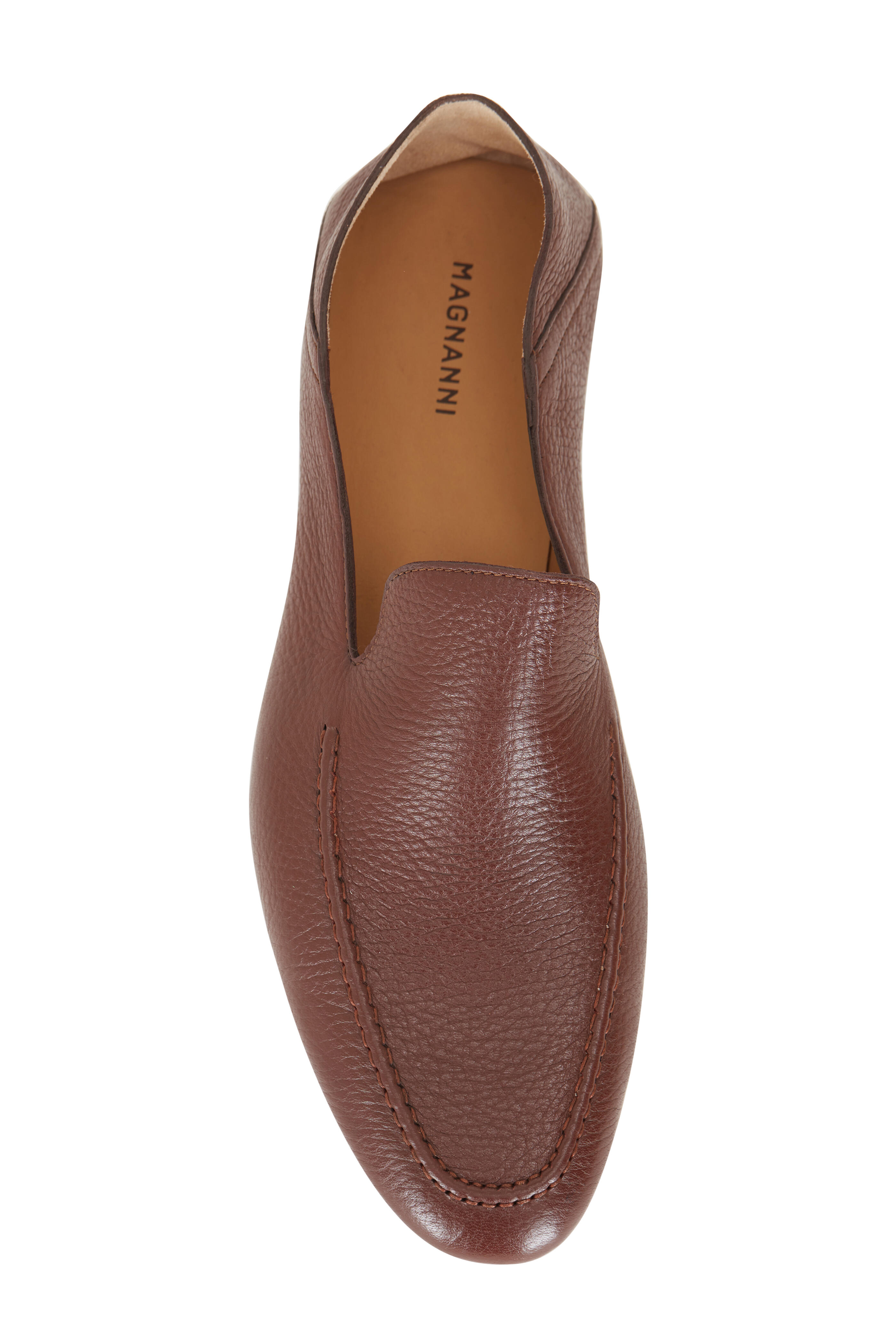 Magnanni - Heston Cognac Grained Leather Loafer