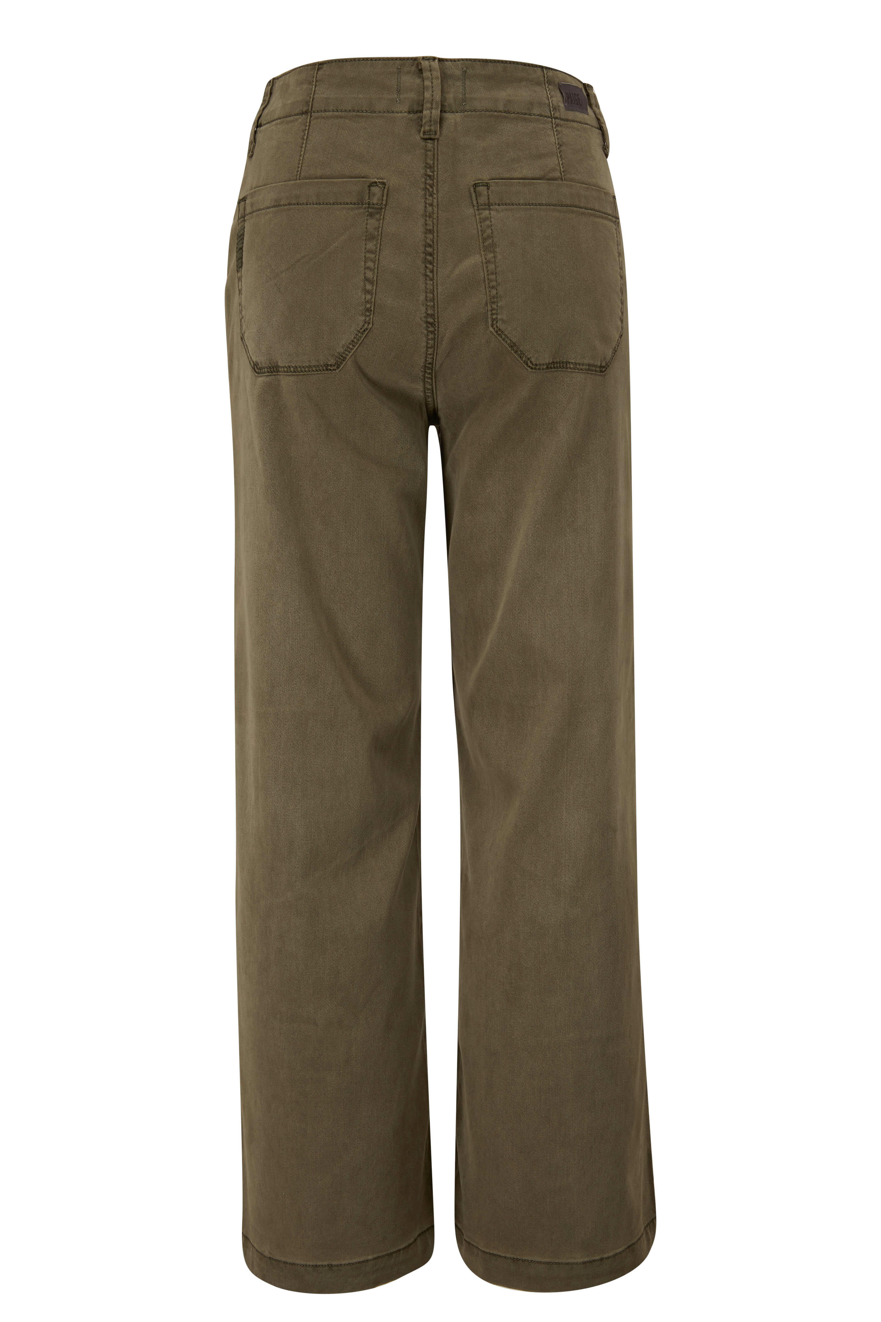 Paige - Carly Green Wide Leg Pant