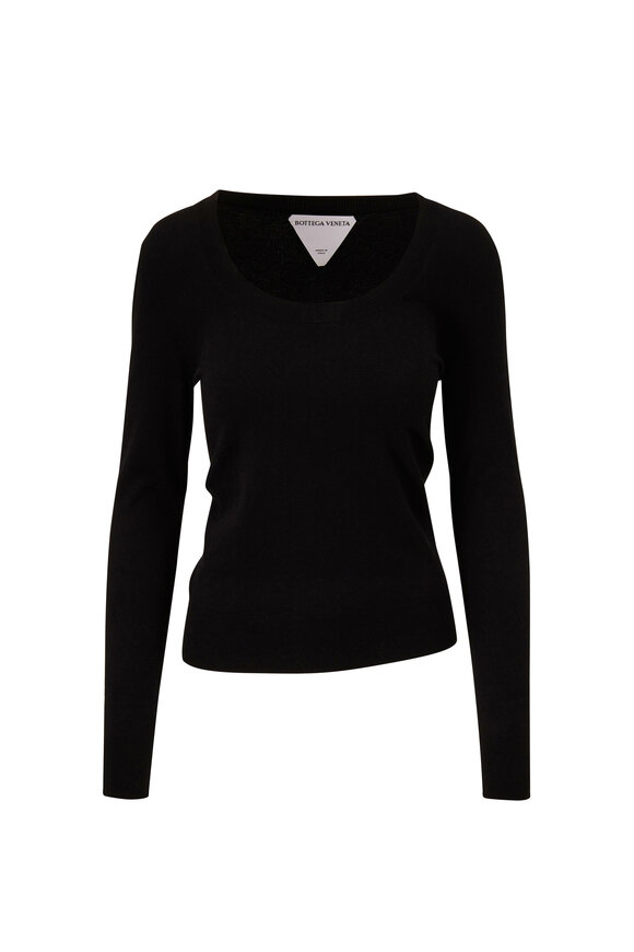 Bottega Veneta - Black Cashmere Sweater 