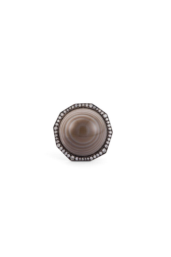 Sylva & Cie Diamond Flint Ring - view 1