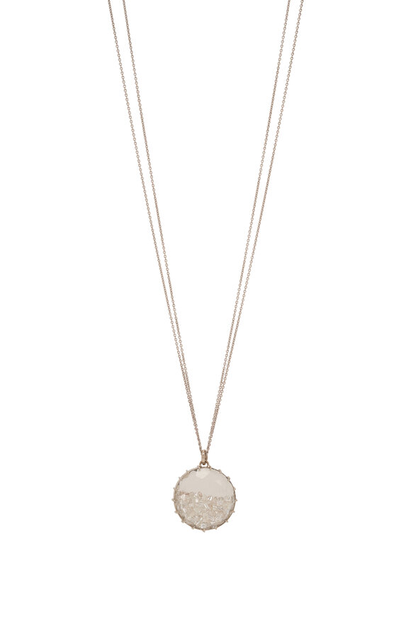 Renee Lewis Shake© 3.7CT White Diamond Pendant Necklace