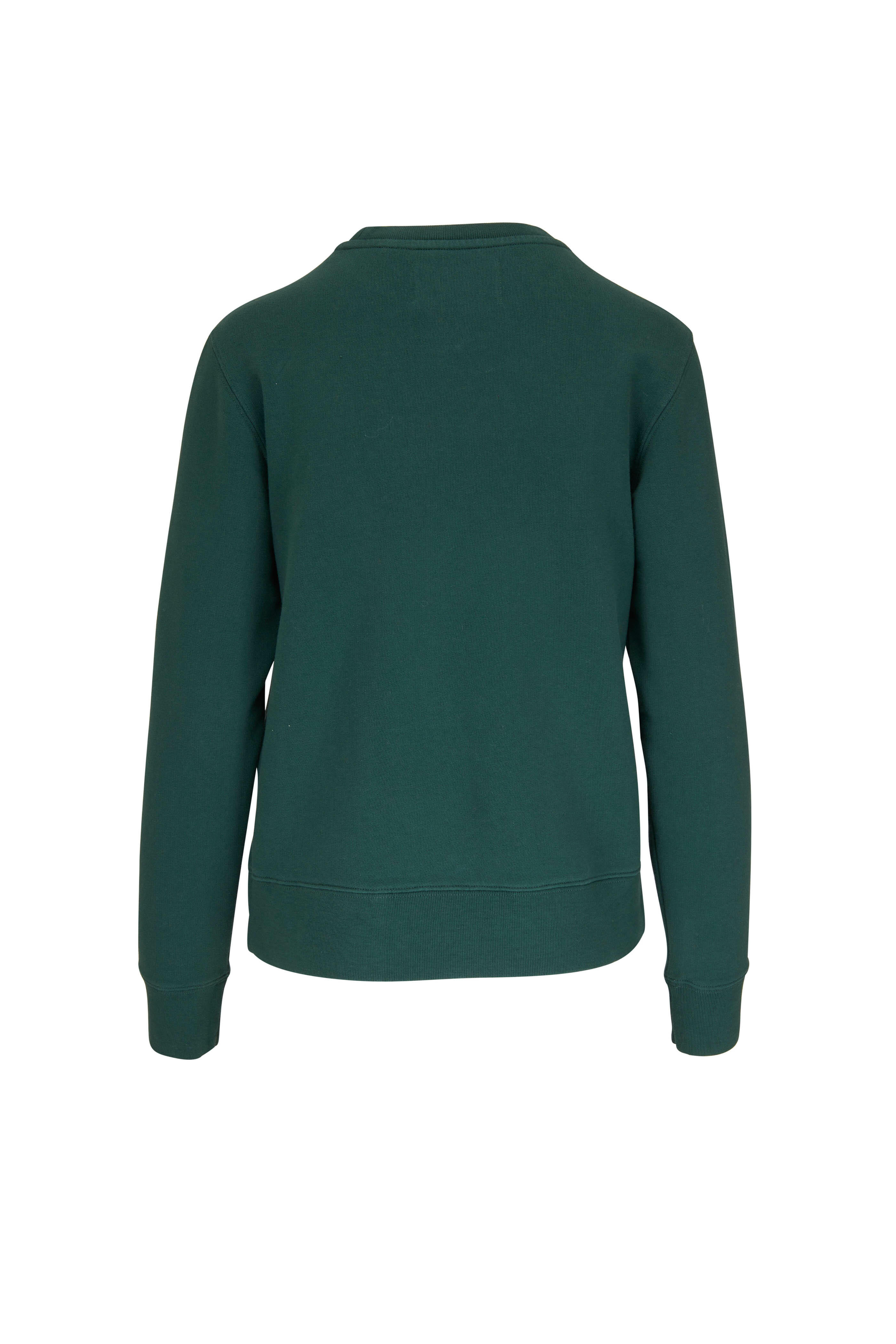 Golden Goose - Athena Green Star Sweatshirt
