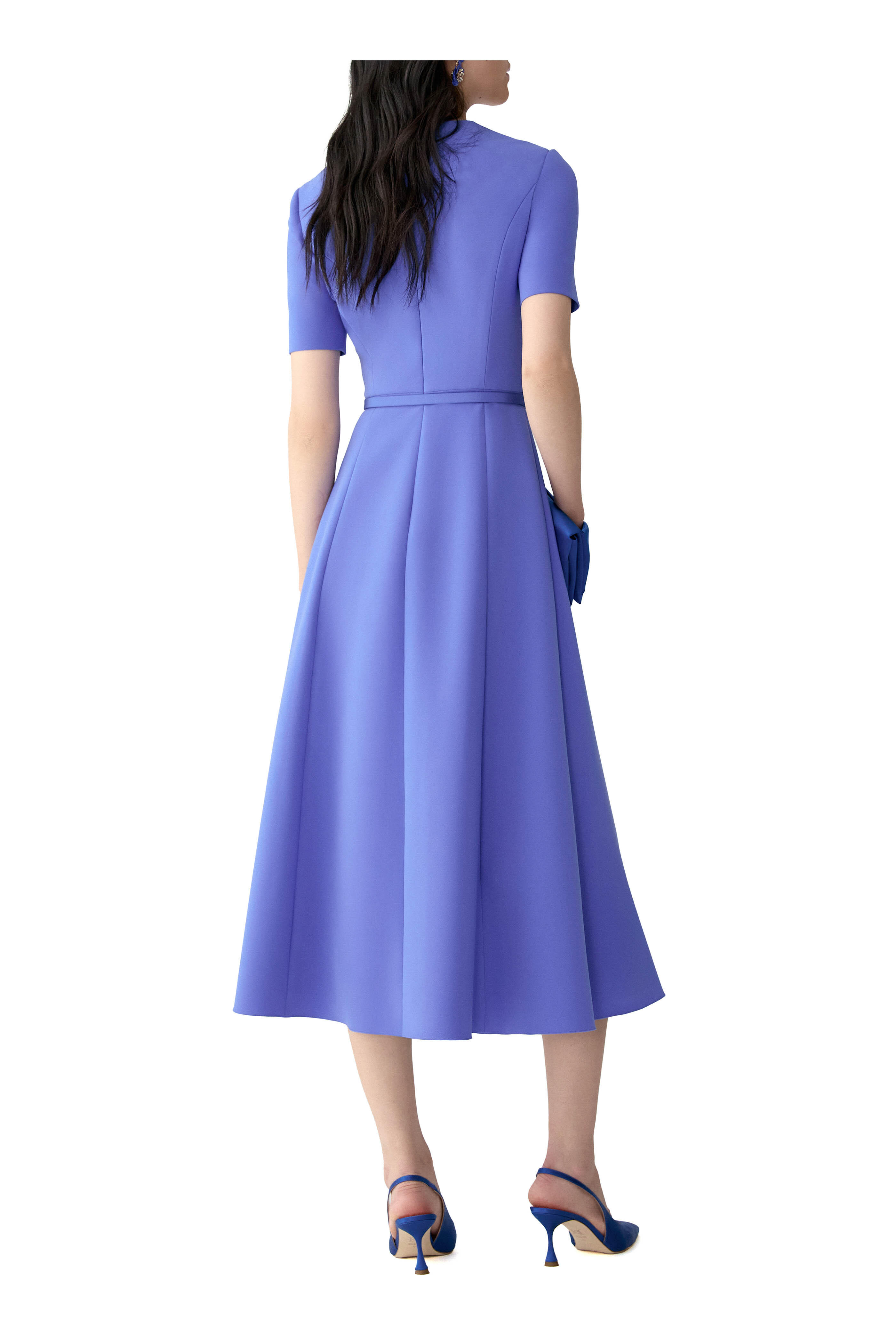 Carolina Herrera - Bluebell Belted Midi Dress