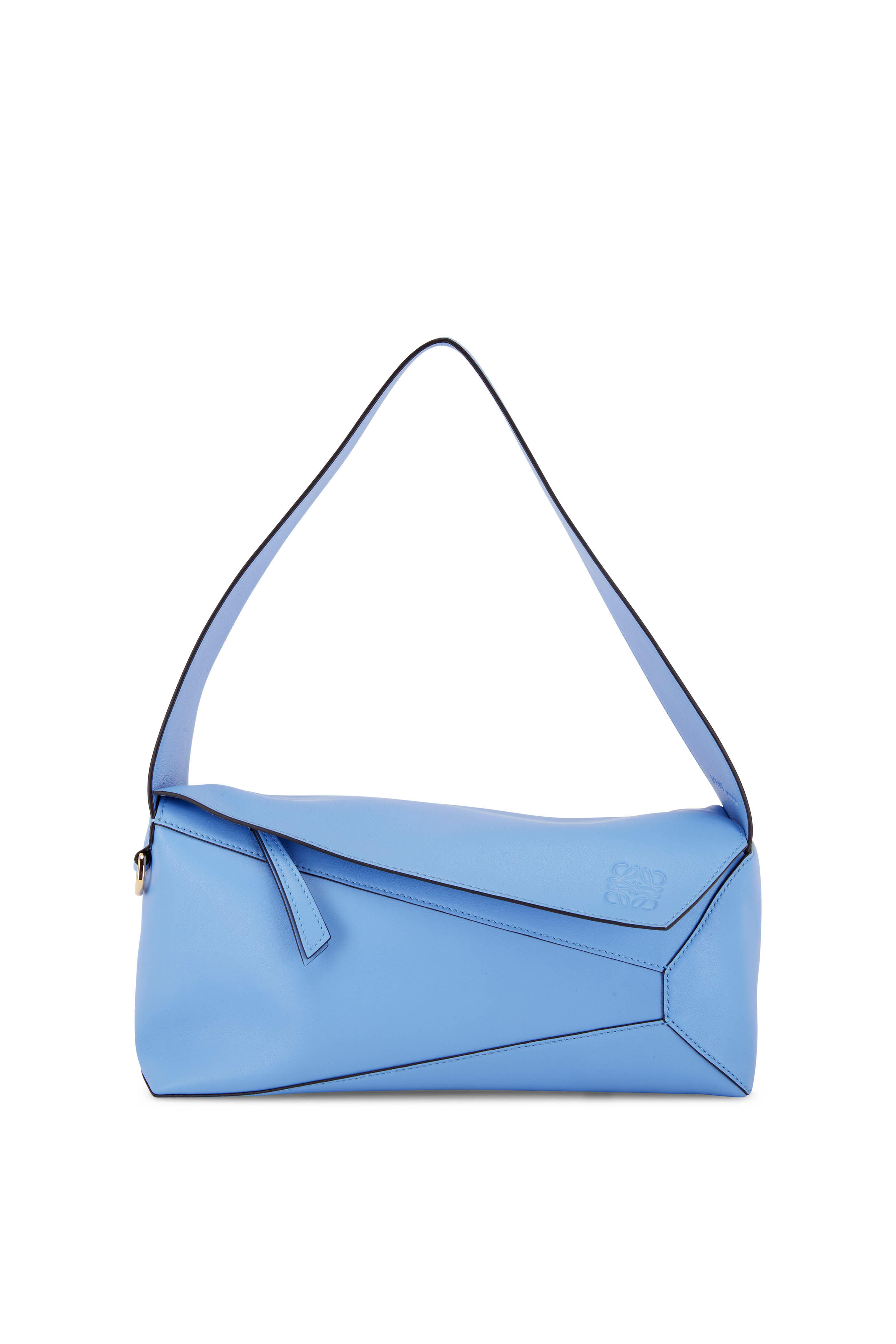 Loewe Puzzle Bag Stone Blue  Bags, Loewe puzzle bag, Puzzle bag