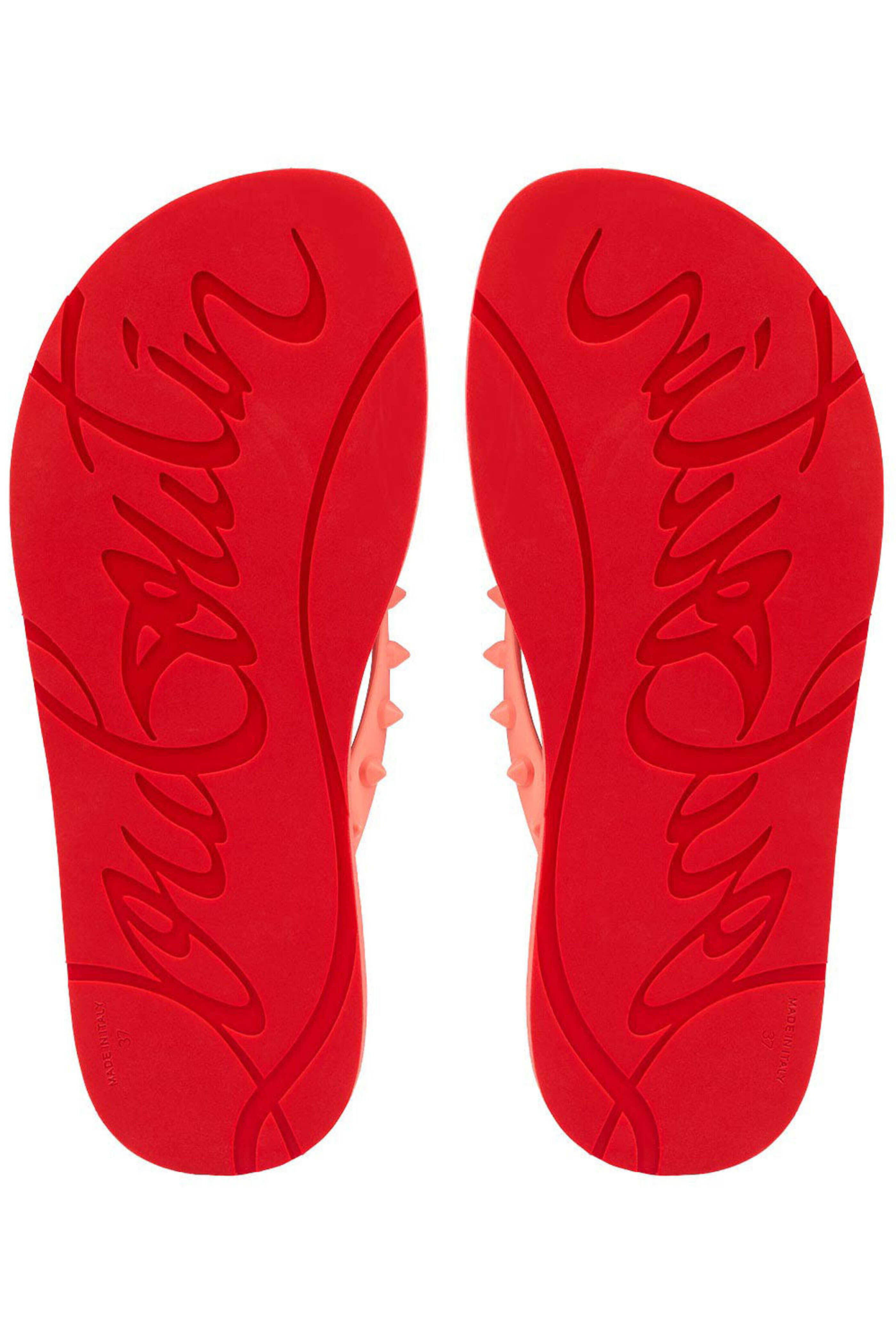 Christian Louboutin - Loubi Flip Donna Flat in Operette