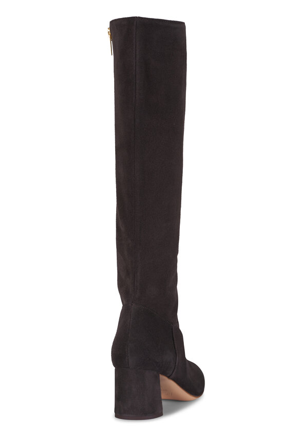 AGL Lorette Brown Suede Knee High Boot, 55mm - view 4