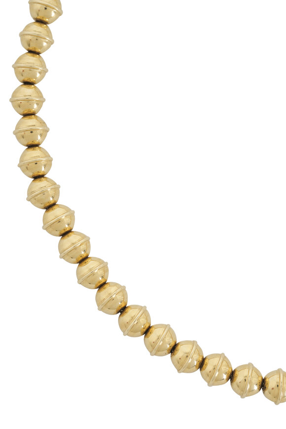 Marlo Laz - Squash Bead Necklace