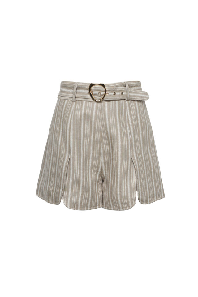 Moncler - Pink Floral Print Cotton Poplin Shorts