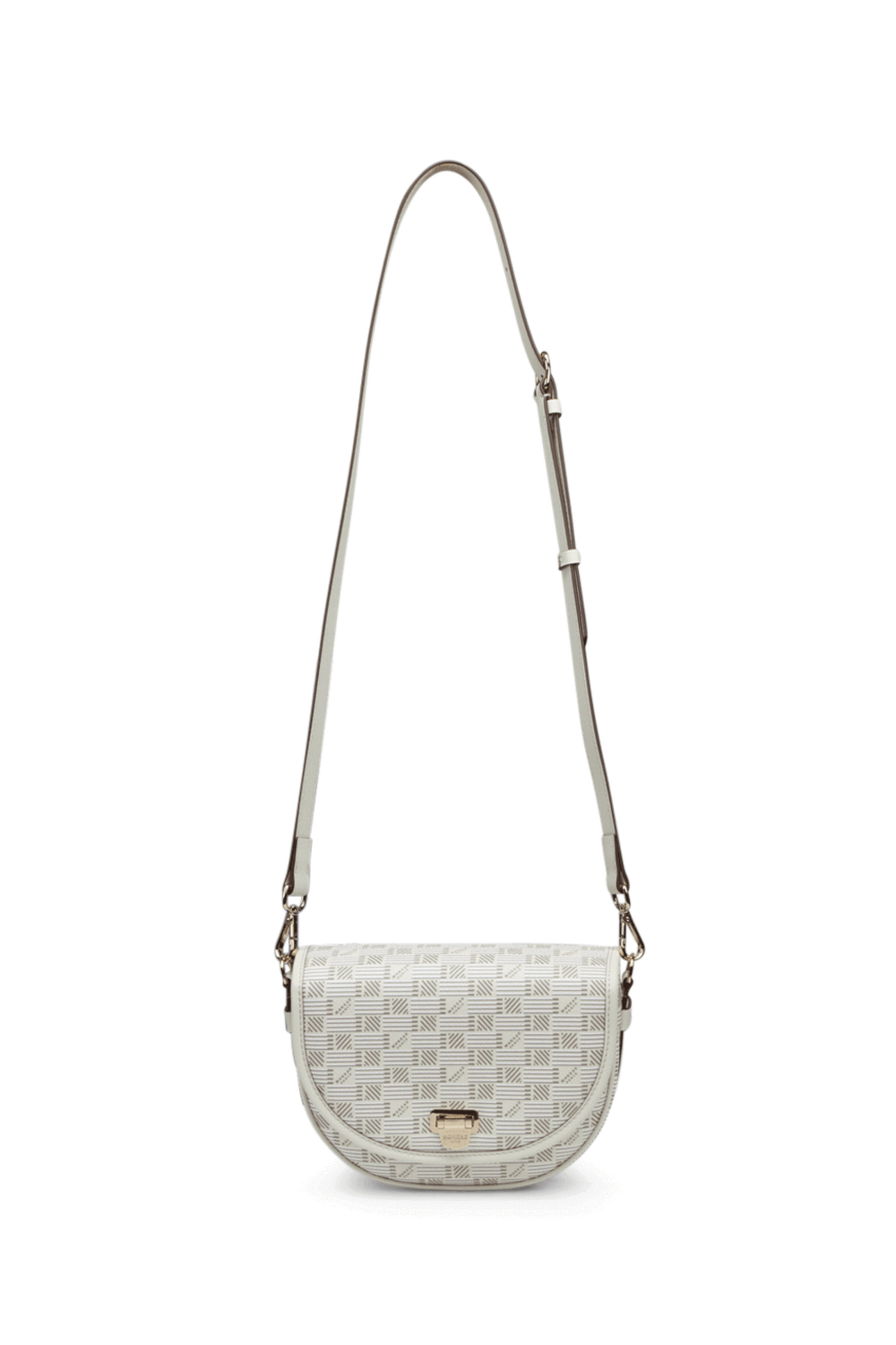 Moreau Paris - Small Flap Crossbody Bag in Champagne