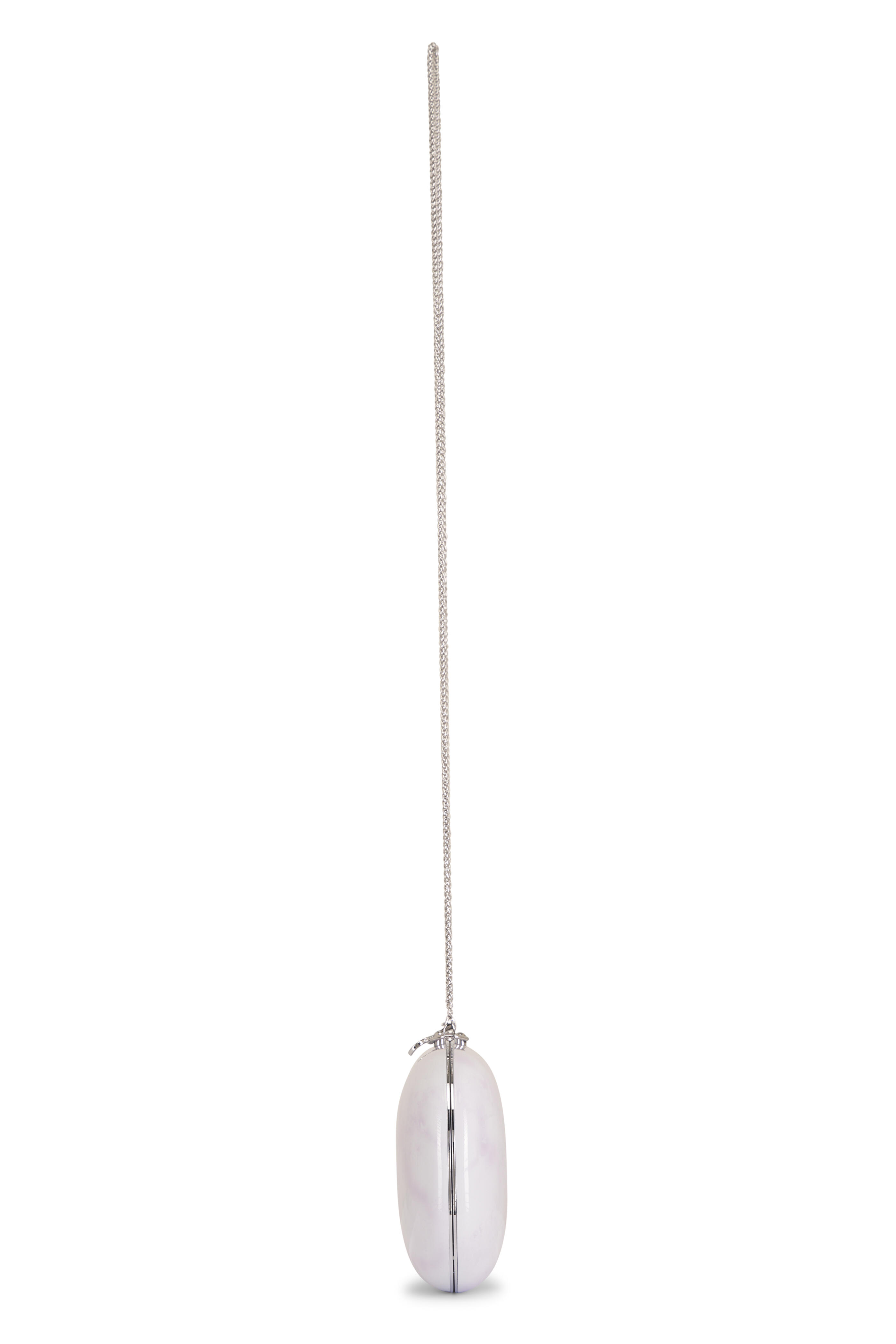 Jeffrey Levinson - Elina Plus Monet Soft Lavender & Silver Clutch - view 3
