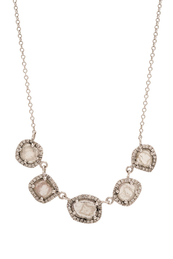 Kai Linz - Dakota Five Slice Diamond Necklace