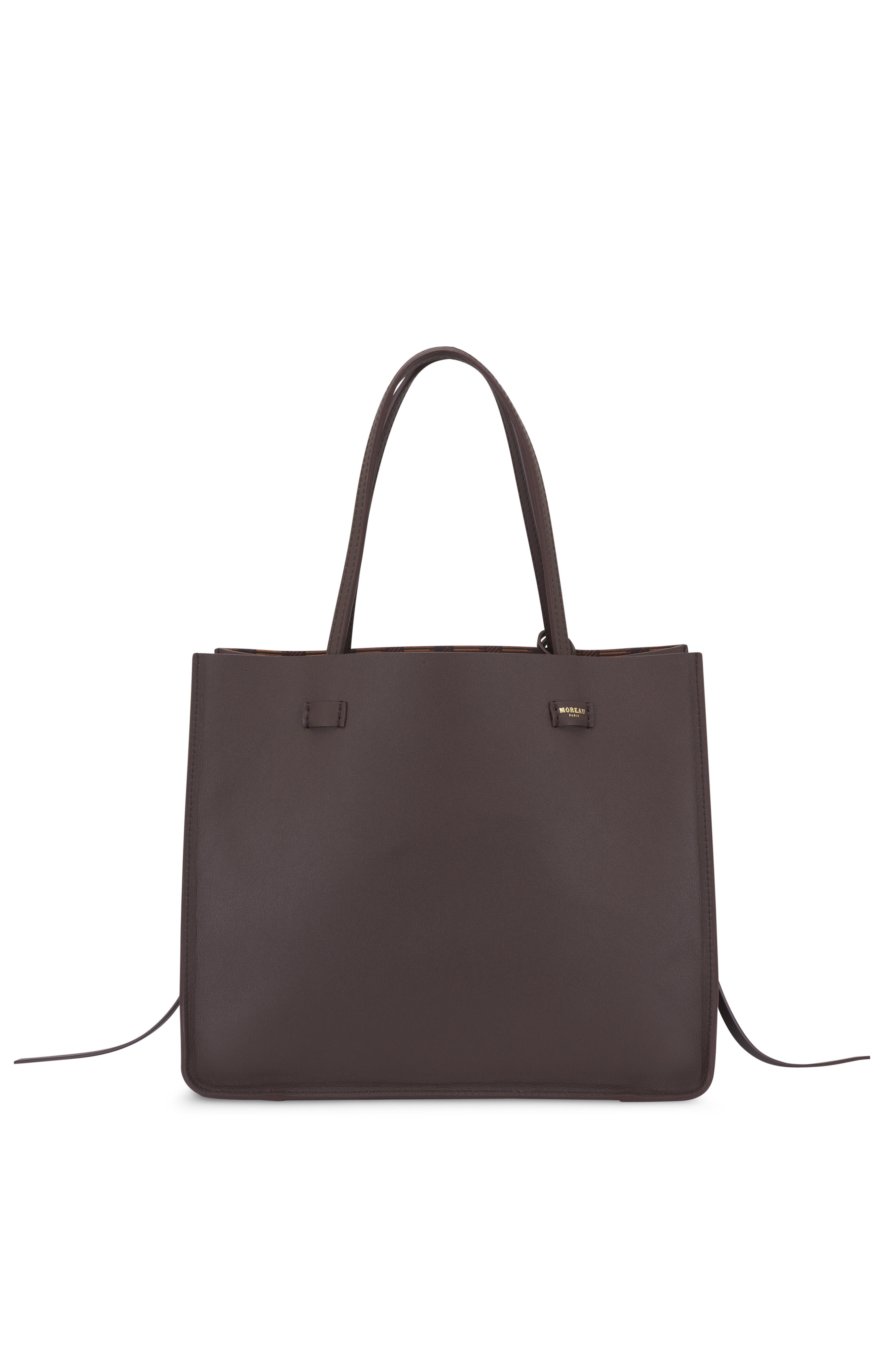 Moreau Paris - Medium Vincennes Chocolate Brown Reversible Tote