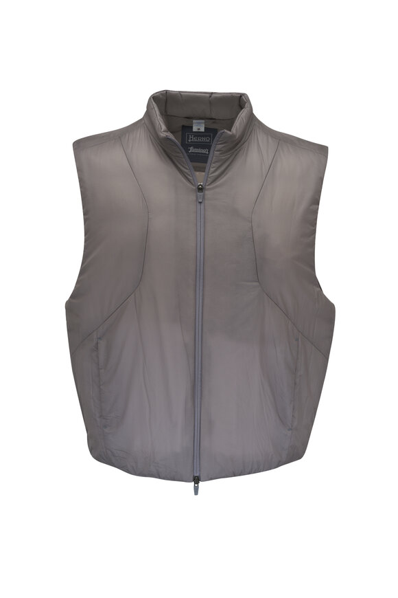 Herno Gray Ripstop Vest