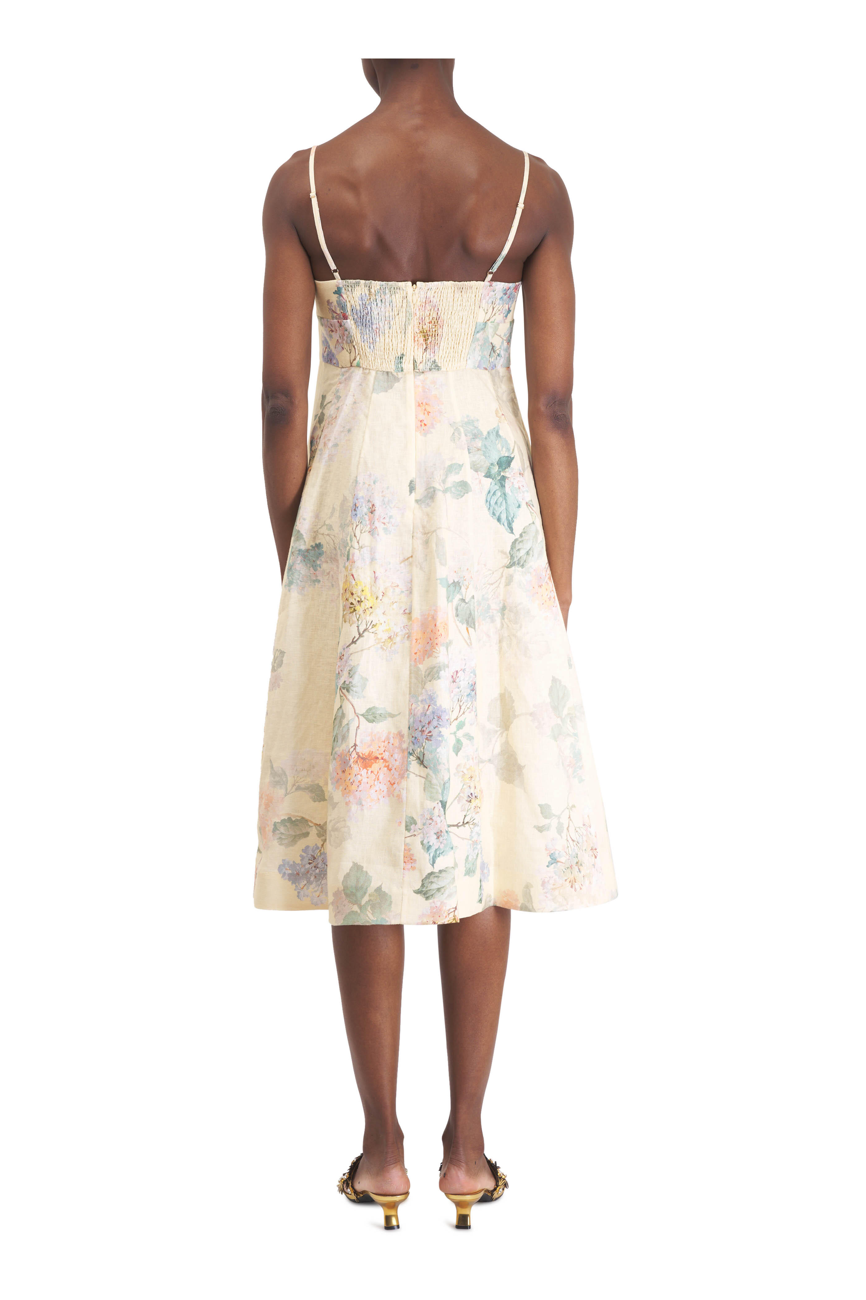ワンピース Zimmermann SS25 ILLUMINATE PICNIC DRESS (0832DS251 LEMON) Zimmermann Illuminate Picnic Dress | Shopbop