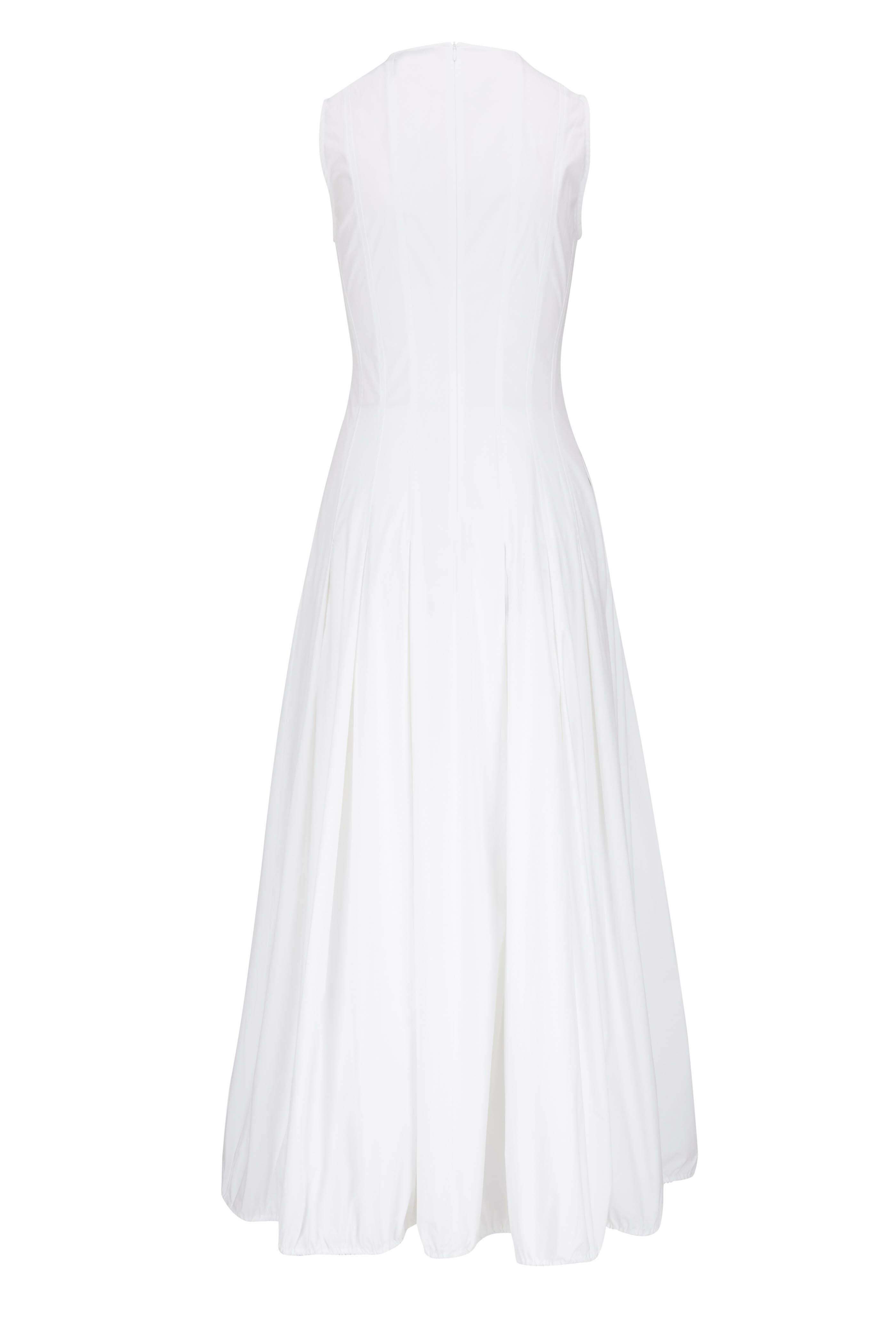 Antonelli - Kalika White Cotton Midi Dress | Mitchell Stores