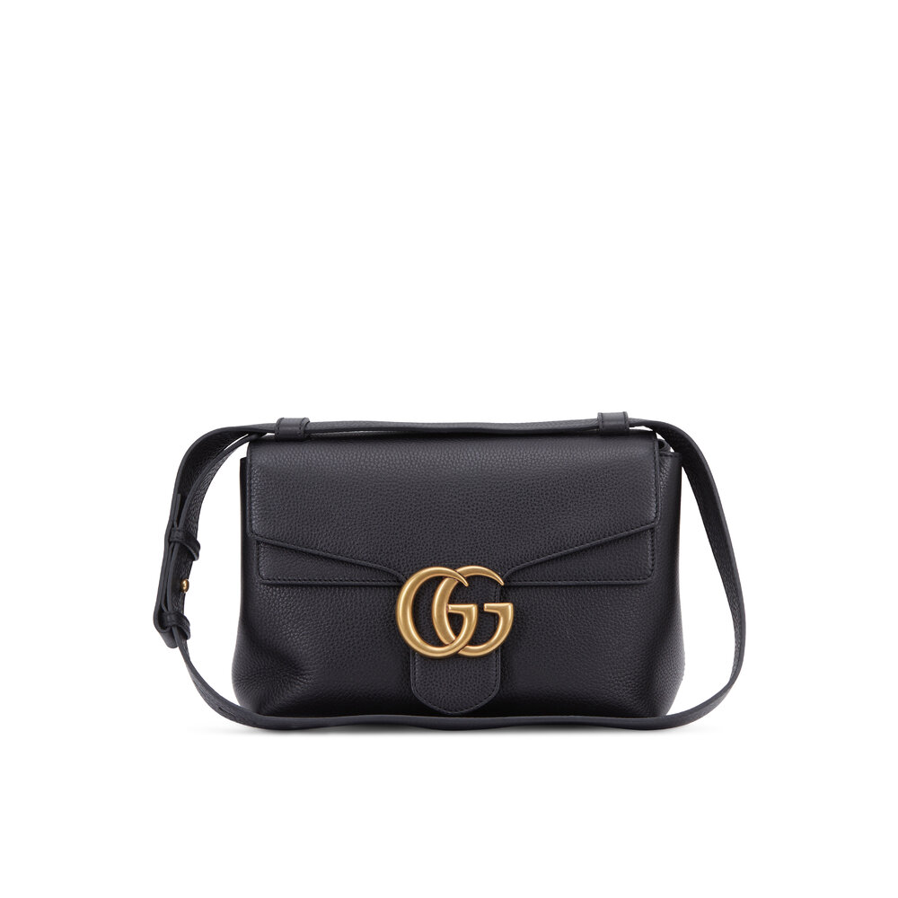 Gucci 1711 grey Small Leather Marmont Matelassé Shoulder Bag