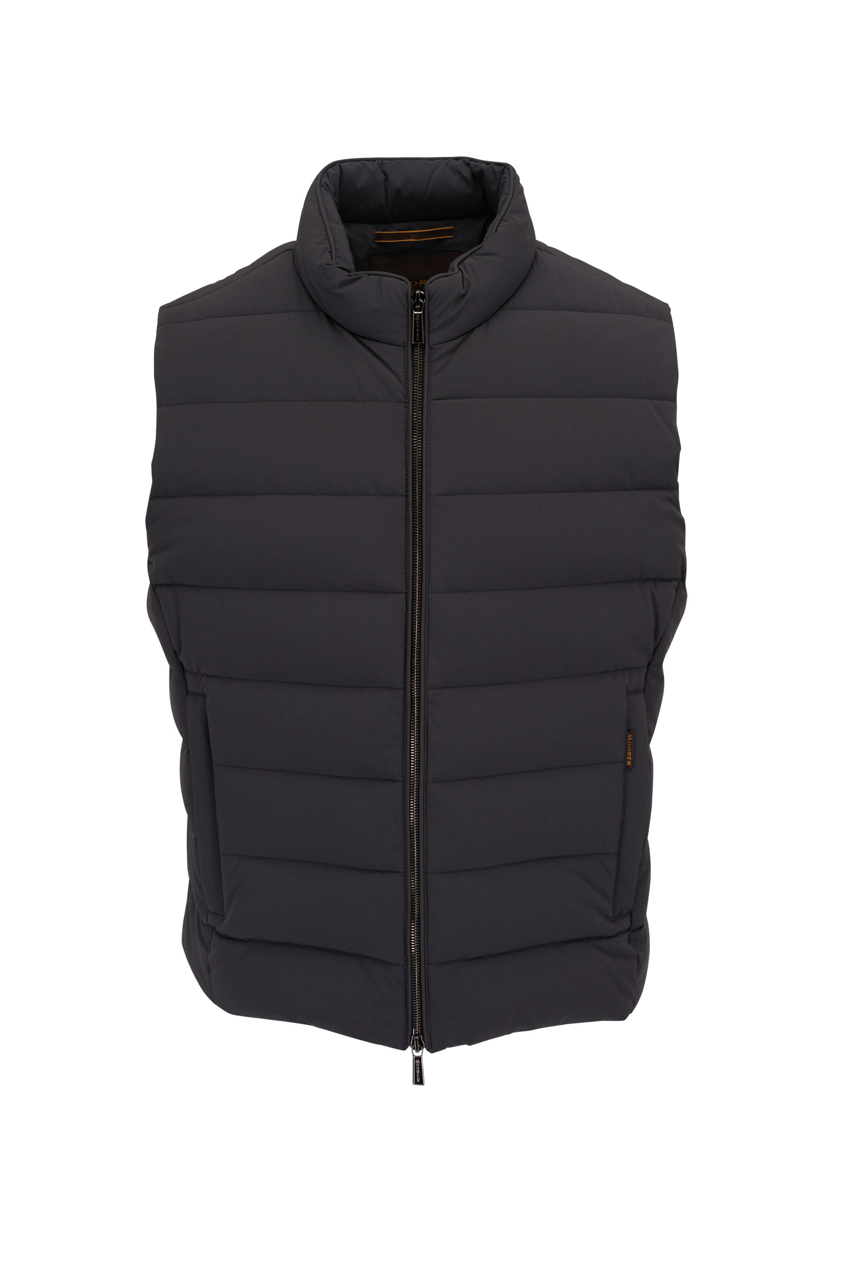 Moorer - Oliver Charcoal Gray Water Resistant Vest