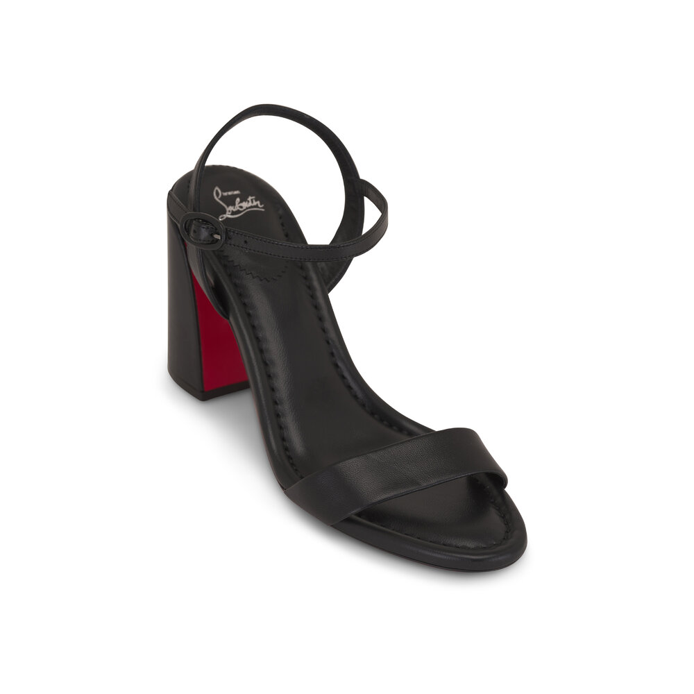 【Christian Louboutin】25最新作★MISS JANE サンダル 85MM Miss Jane Sandal - 85 mm Sandals - Lamb nappa leather