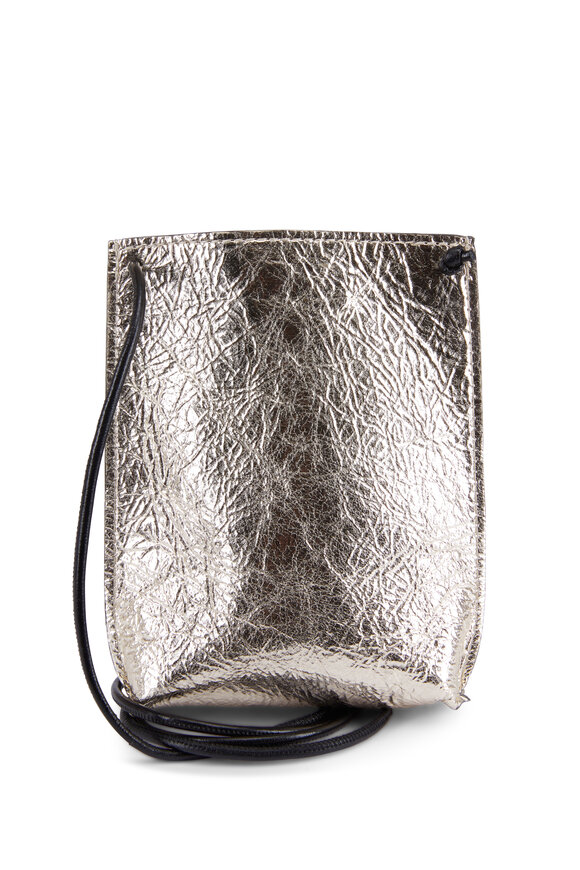 B May Bags - Champagne Foil Leather Cell Pouch