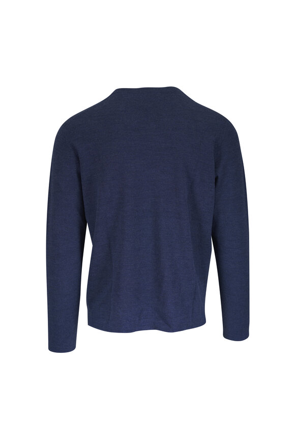 Fly3 Denim Wool Pique Crewneck Sweater - view 3