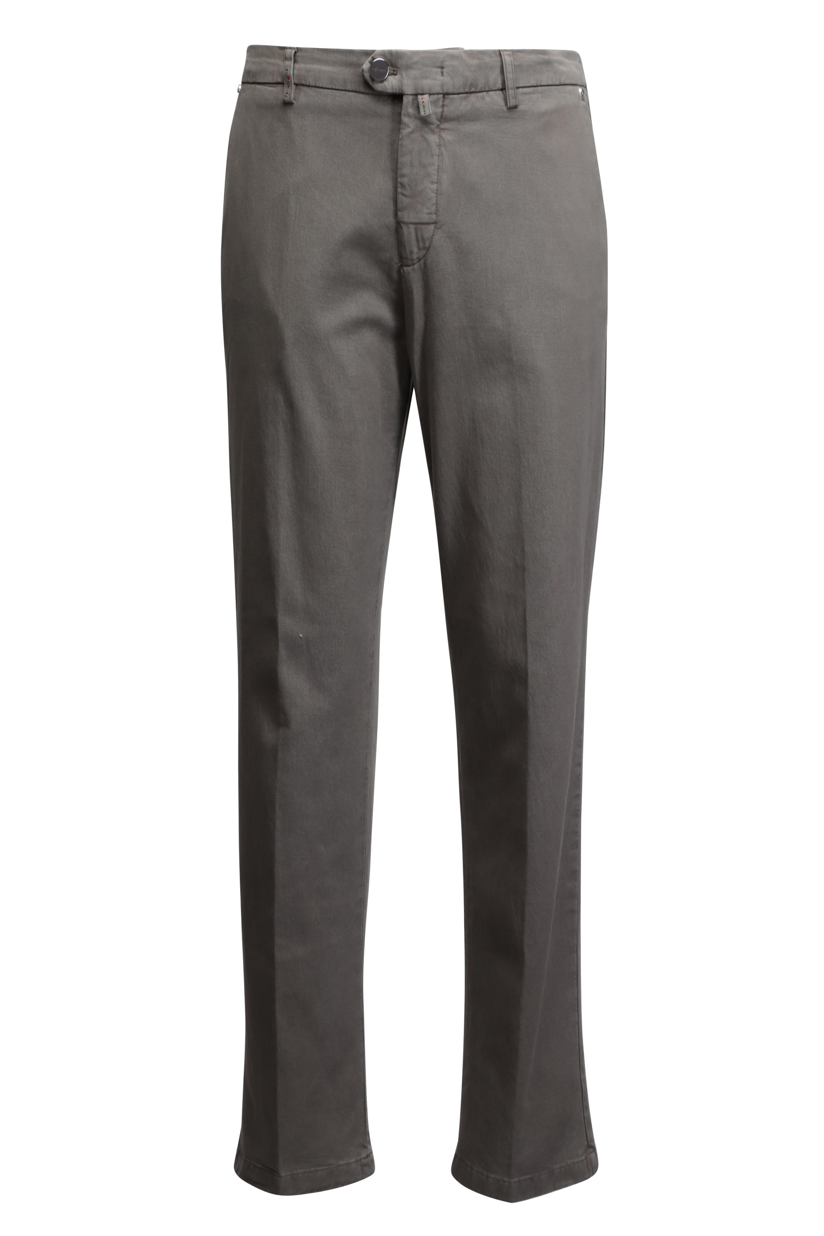 Kiton - Dark Taupe Stretch Casual Pant