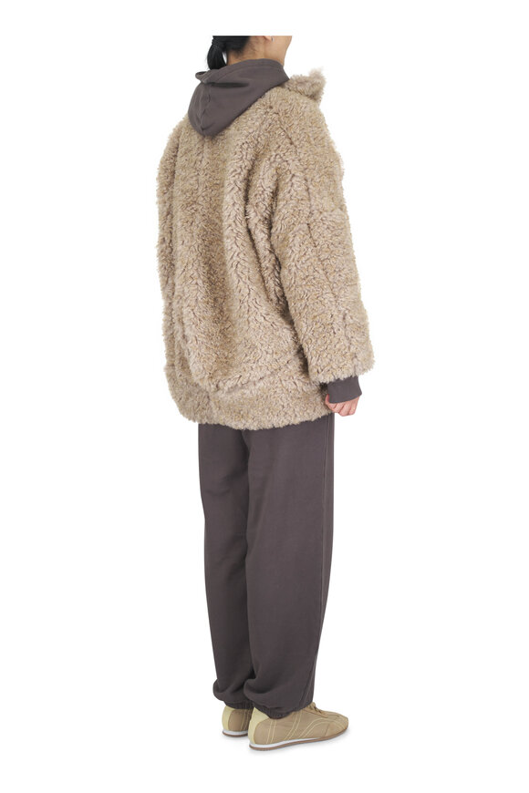TWP Delicioso Brown Cotton Sweatshirt - view 3